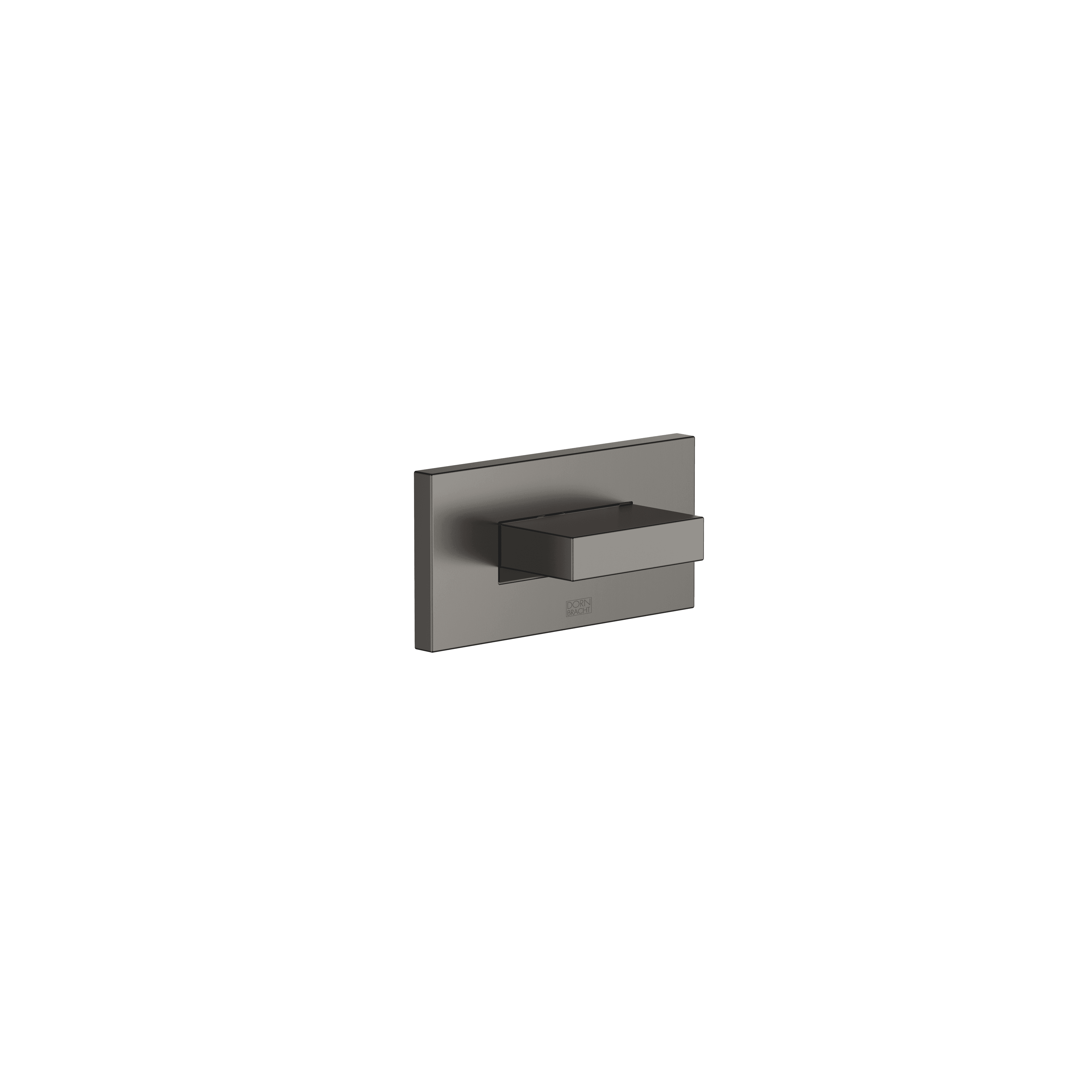 WATER CURVE Concealed body spray in Brushed Dark Platinum