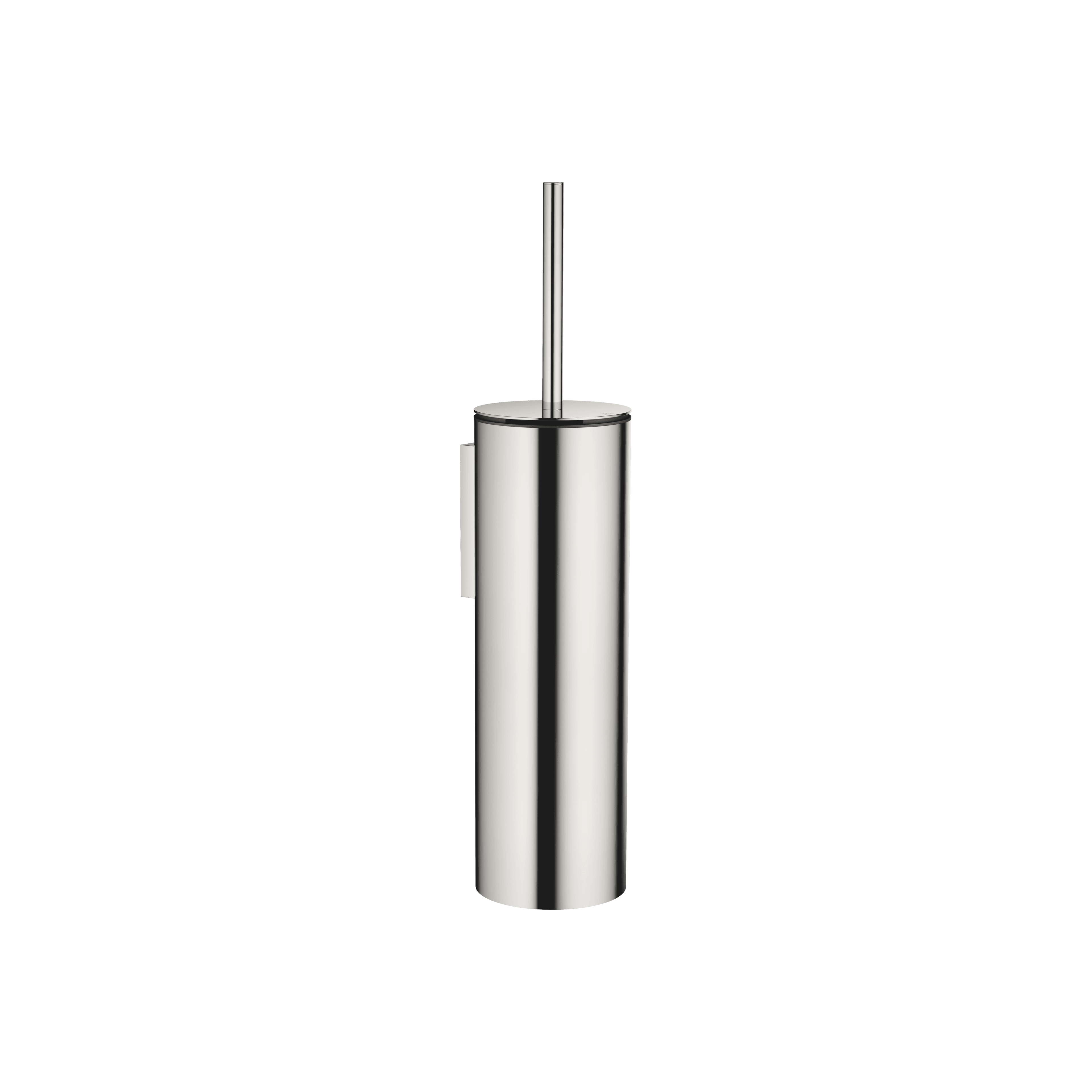 Toilet brush set wall model in Platinum
