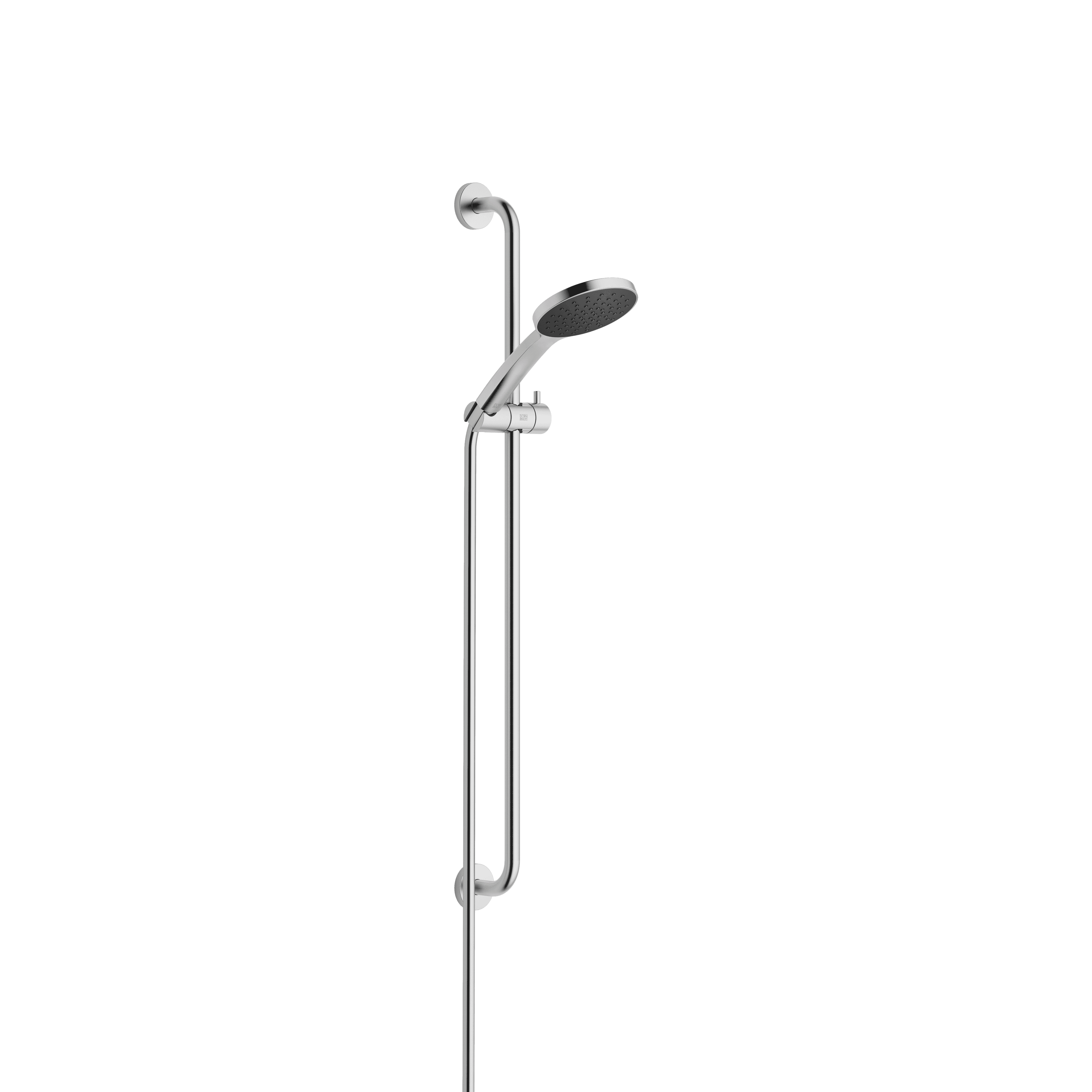 Shower set in Brushed Chrome