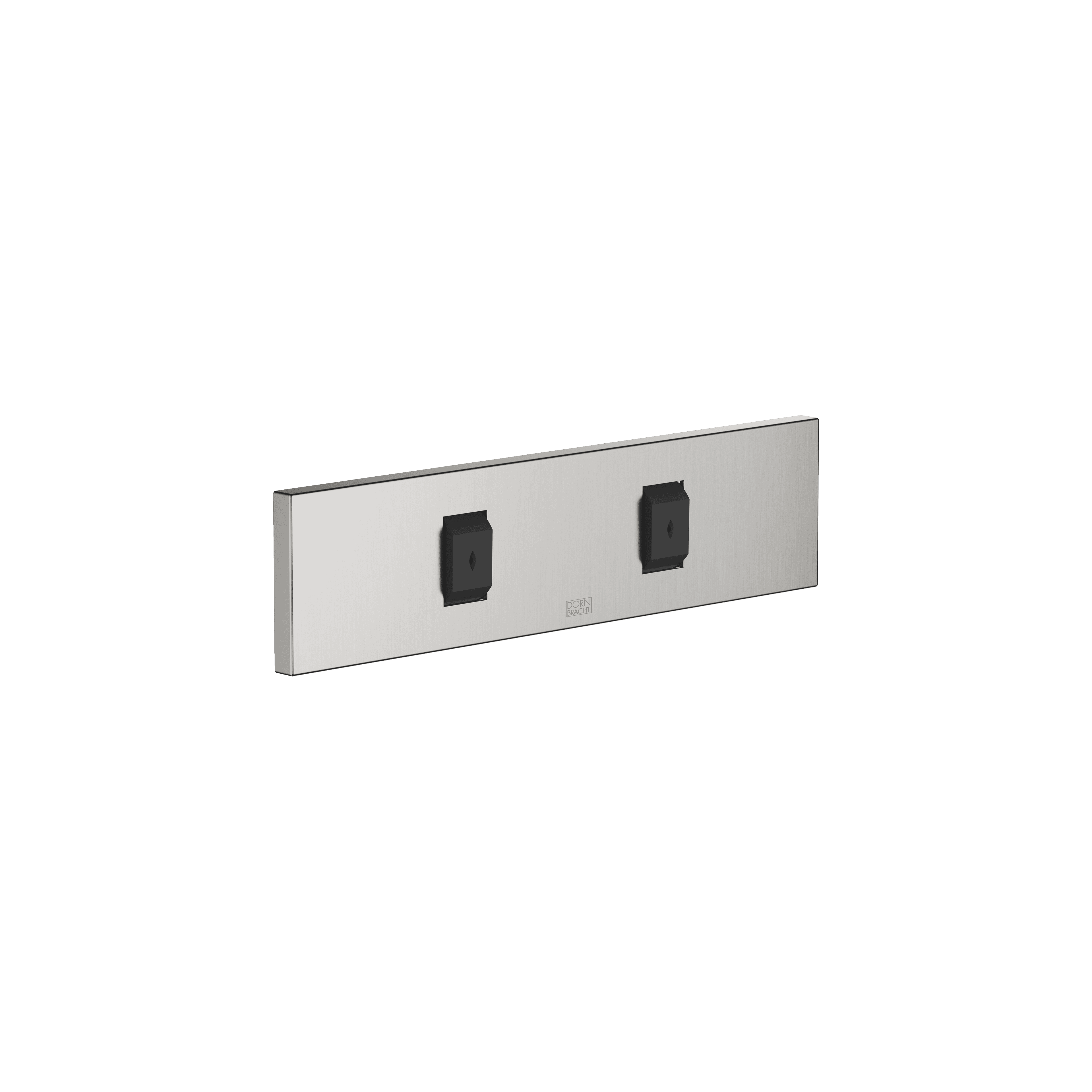 WATER FAN vertical Concealed body spray in Brushed Platinum