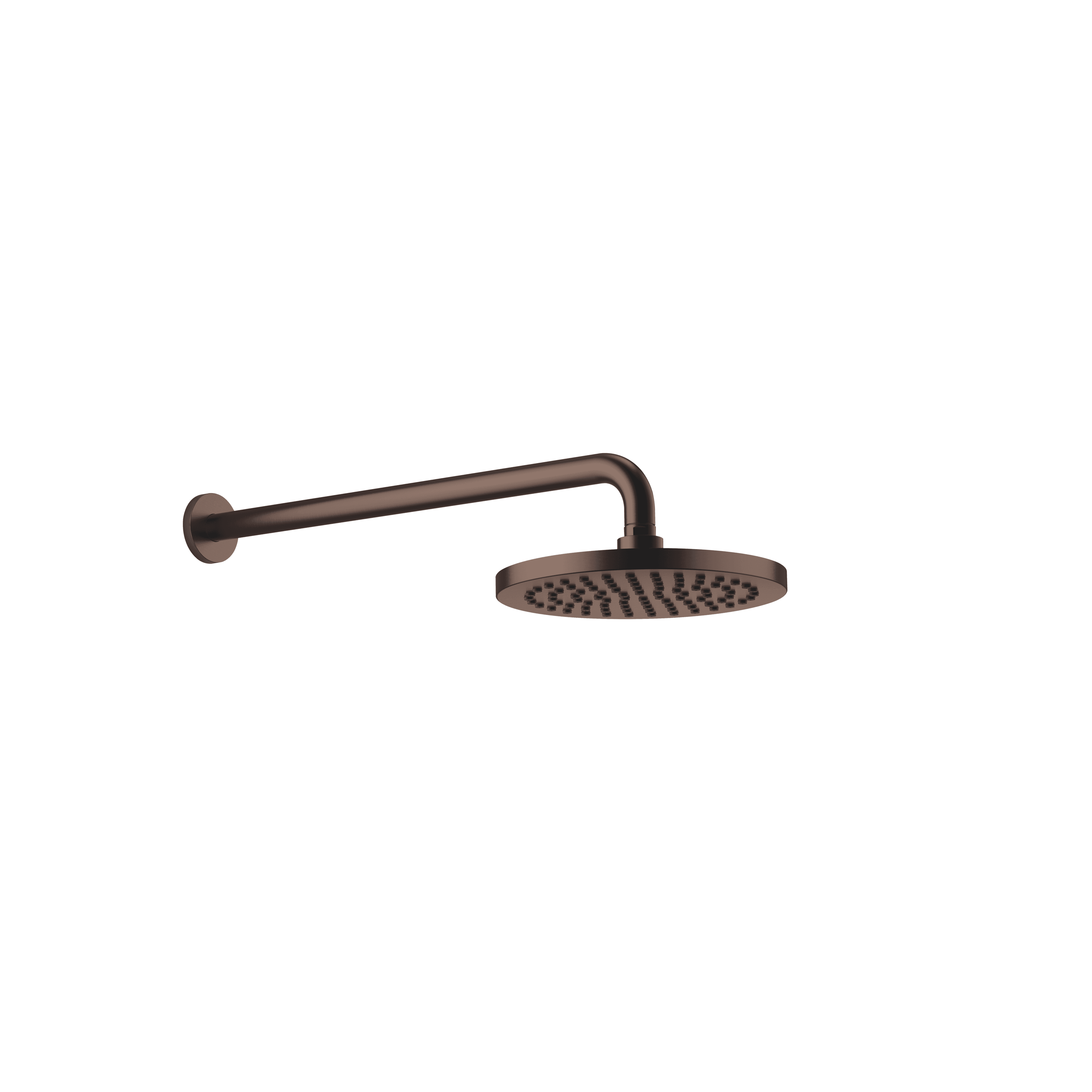 SERIES SPECIFIC Rain shower with wall fixing 220 mm in Brushed Dark Bronze (PVD)
