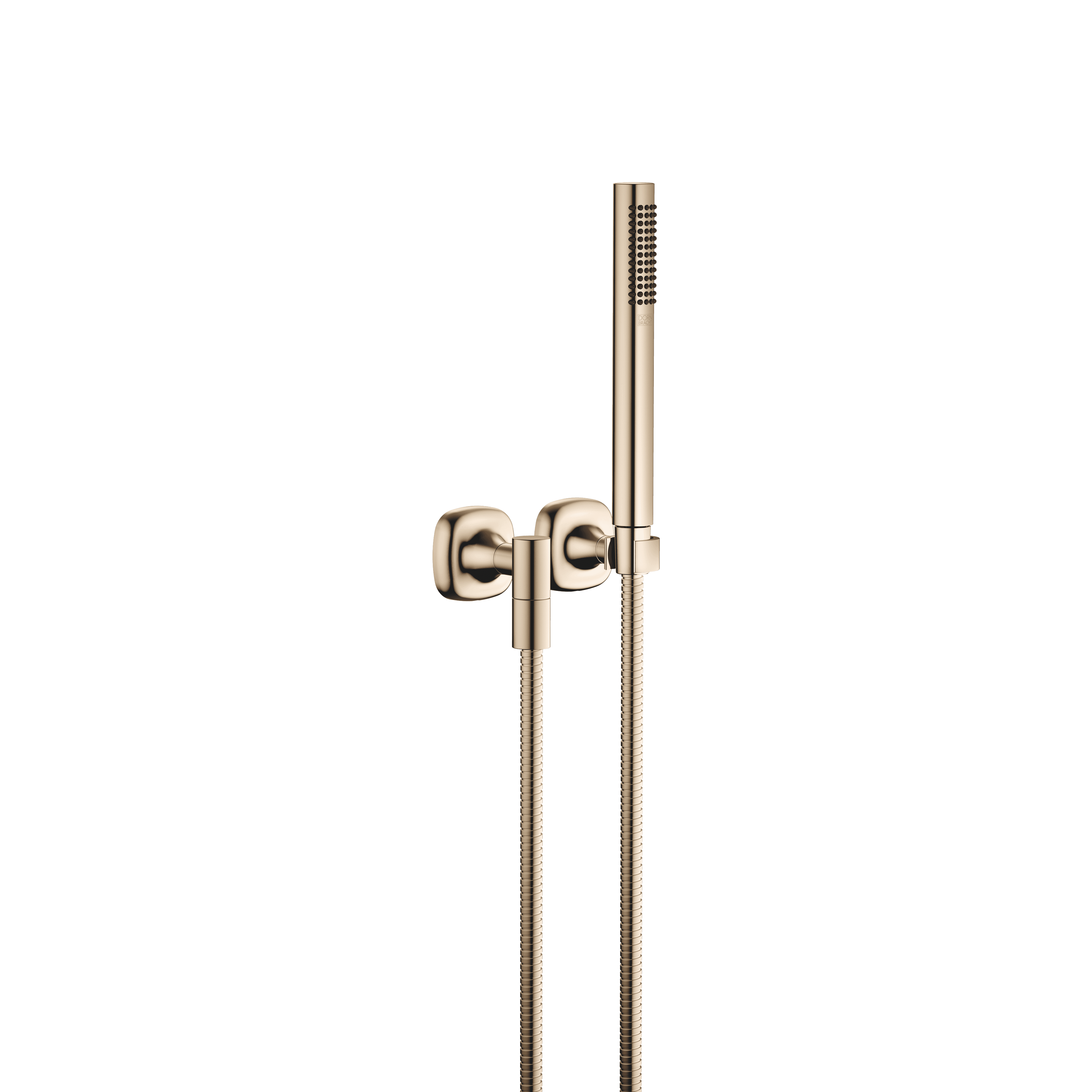 COYA Hand shower set with individual rosettes in Champagne (22kt Gold)