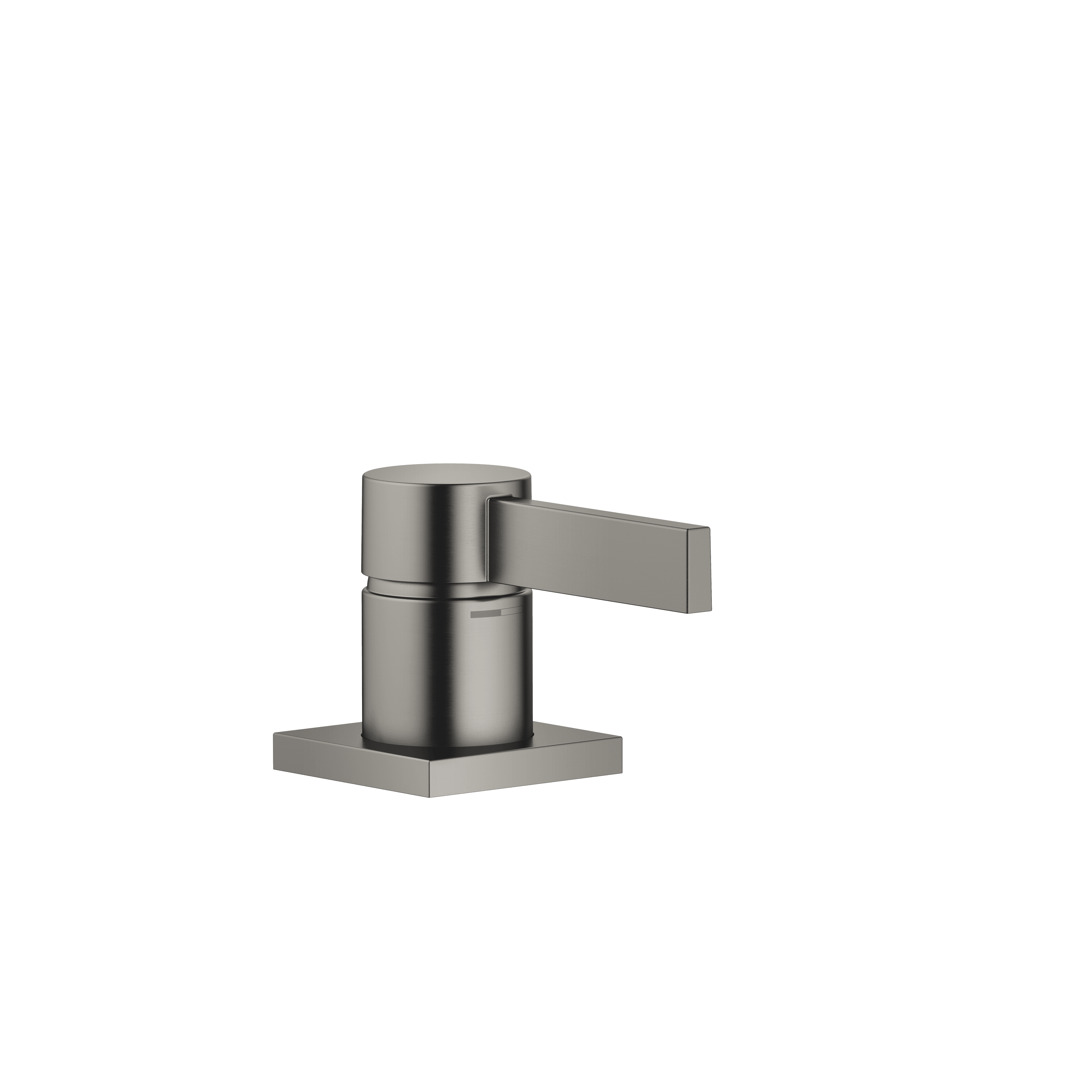MEM Single-lever basin mixer in Brushed Dark Platinum