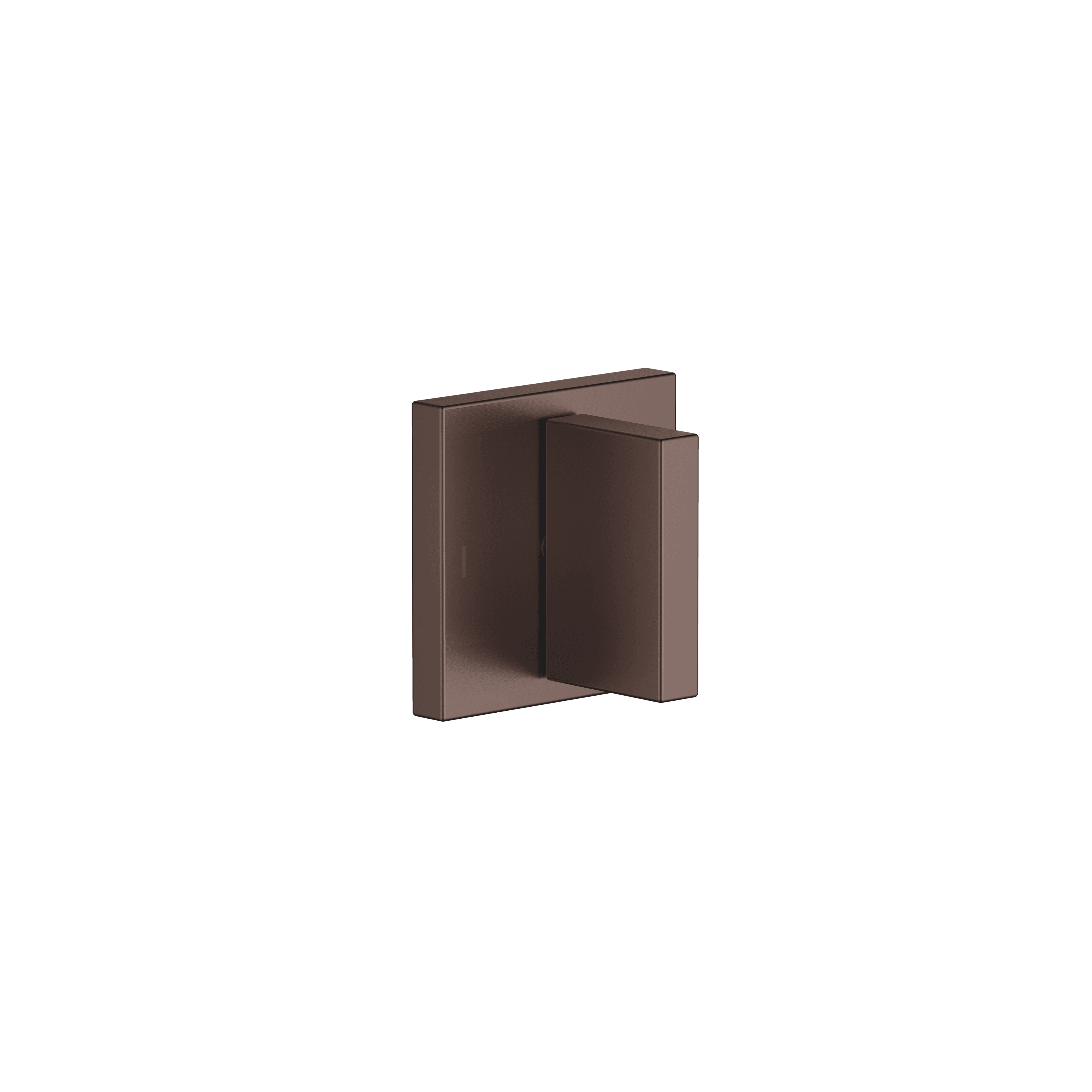 MEM Concealed two-way diverter in Brushed Dark Bronze (PVD)