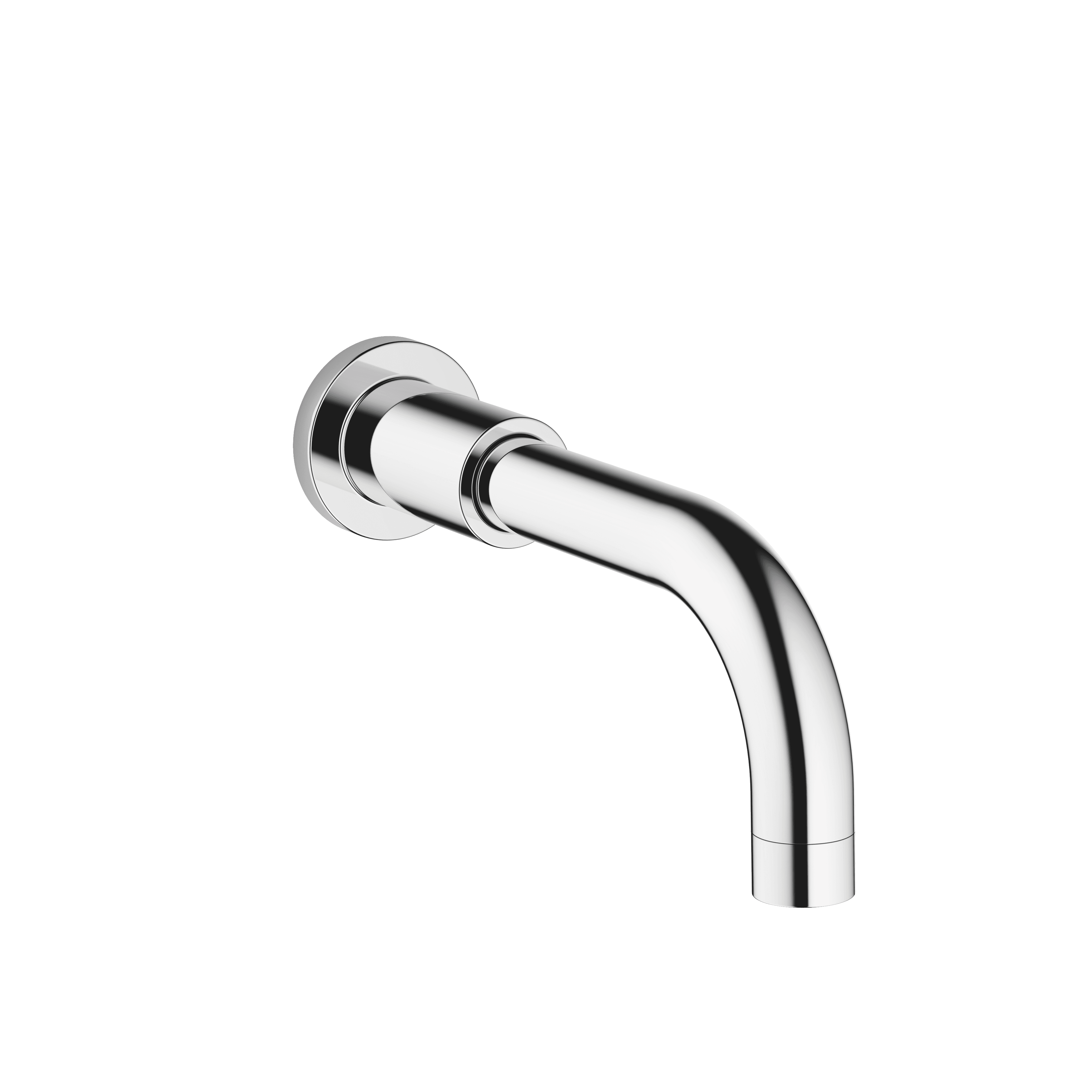 TARA Bath spout for wall mounting in Chrome