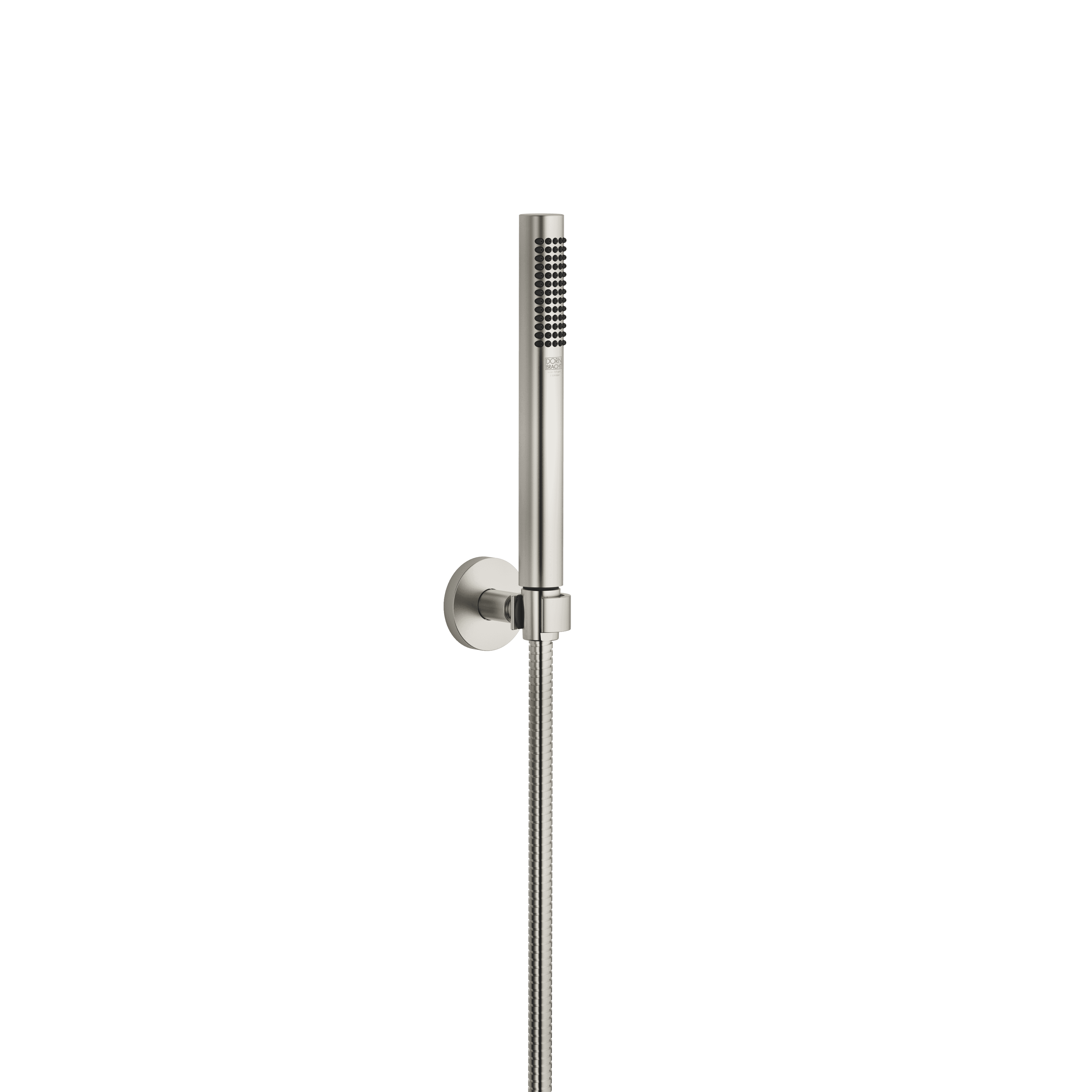 META Hand shower set FlowReduce in Brushed Platinum