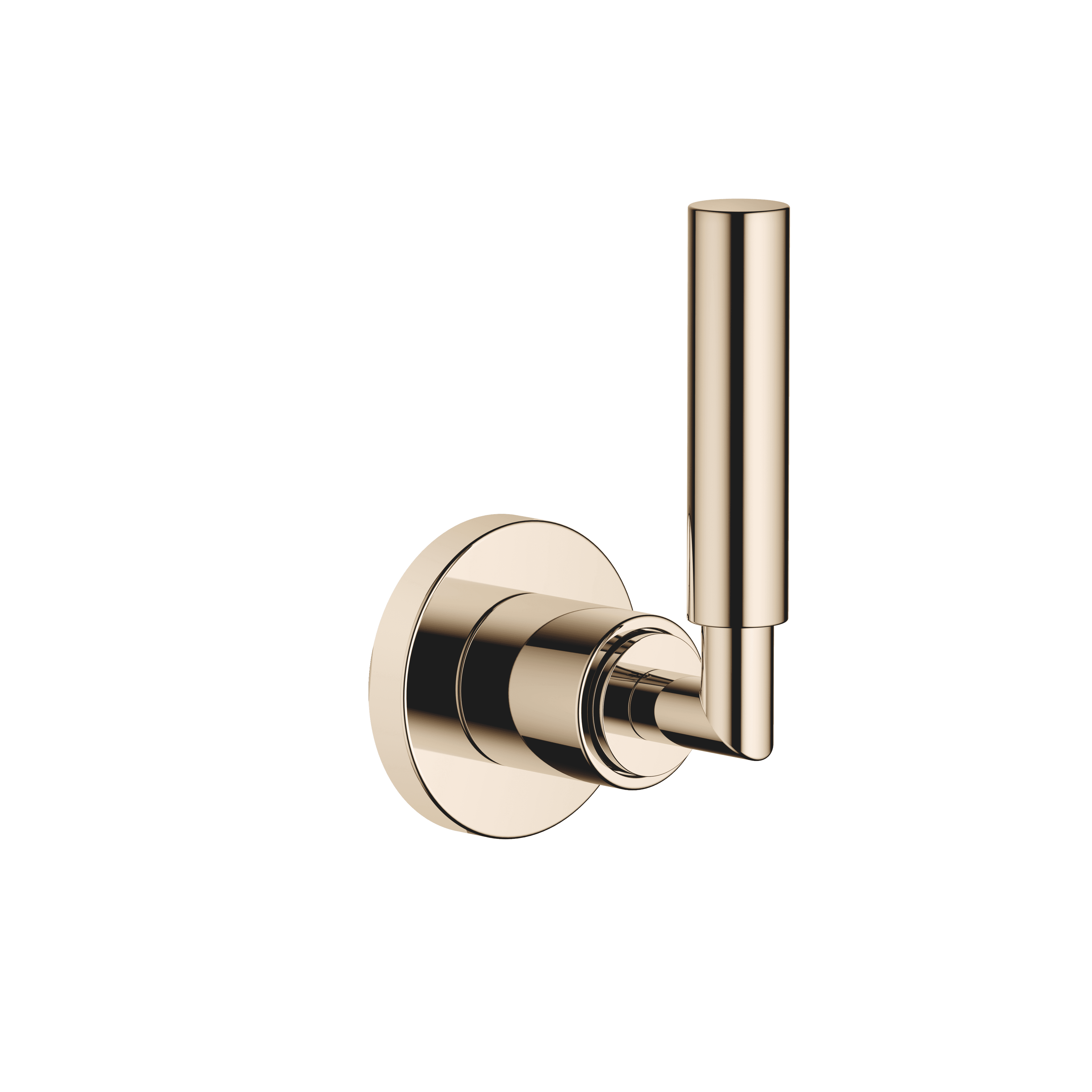 TARA Wall valve clockwise closing 1/2" in Champagne (22kt Gold)