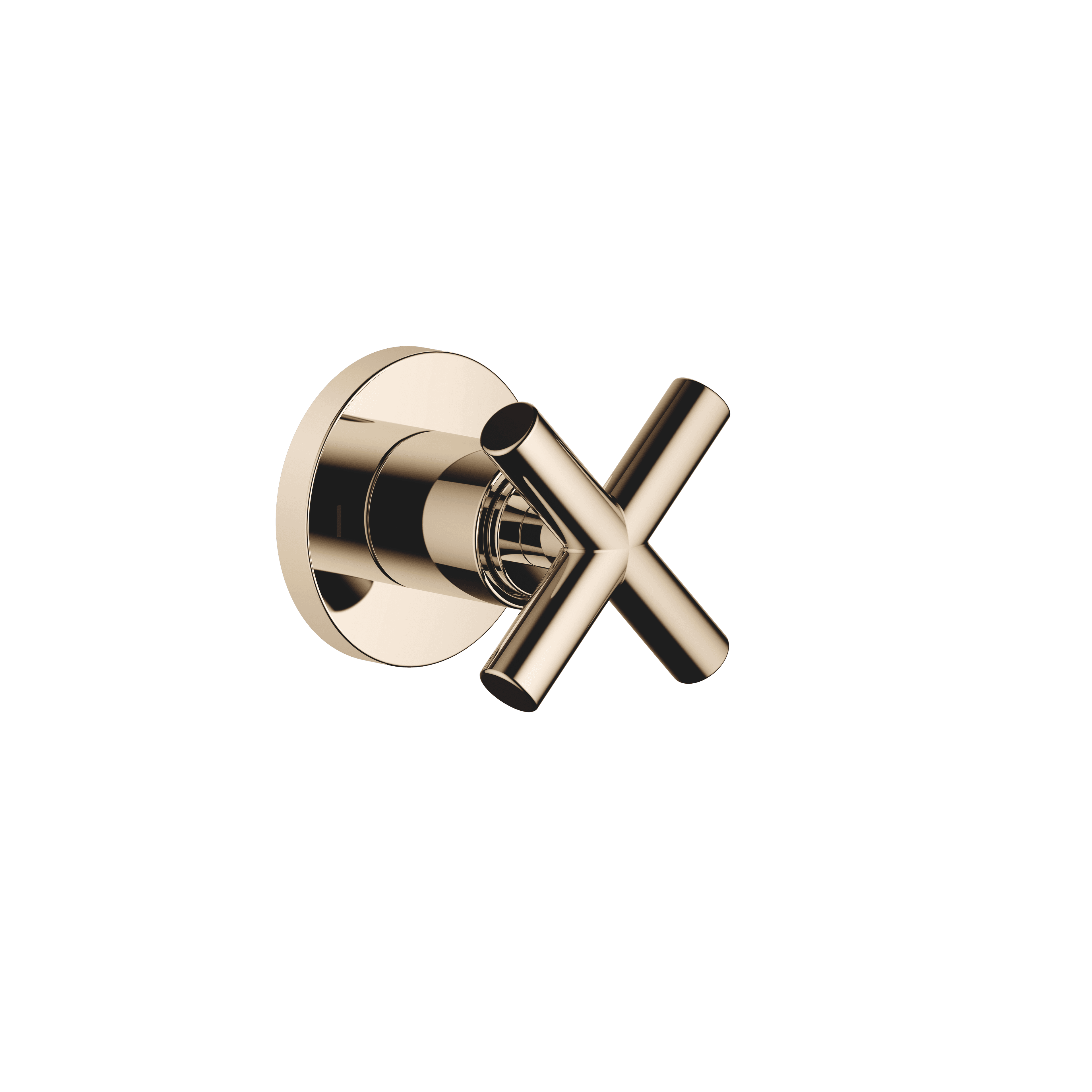 TARA Concealed two-way diverter in Champagne (22kt Gold)