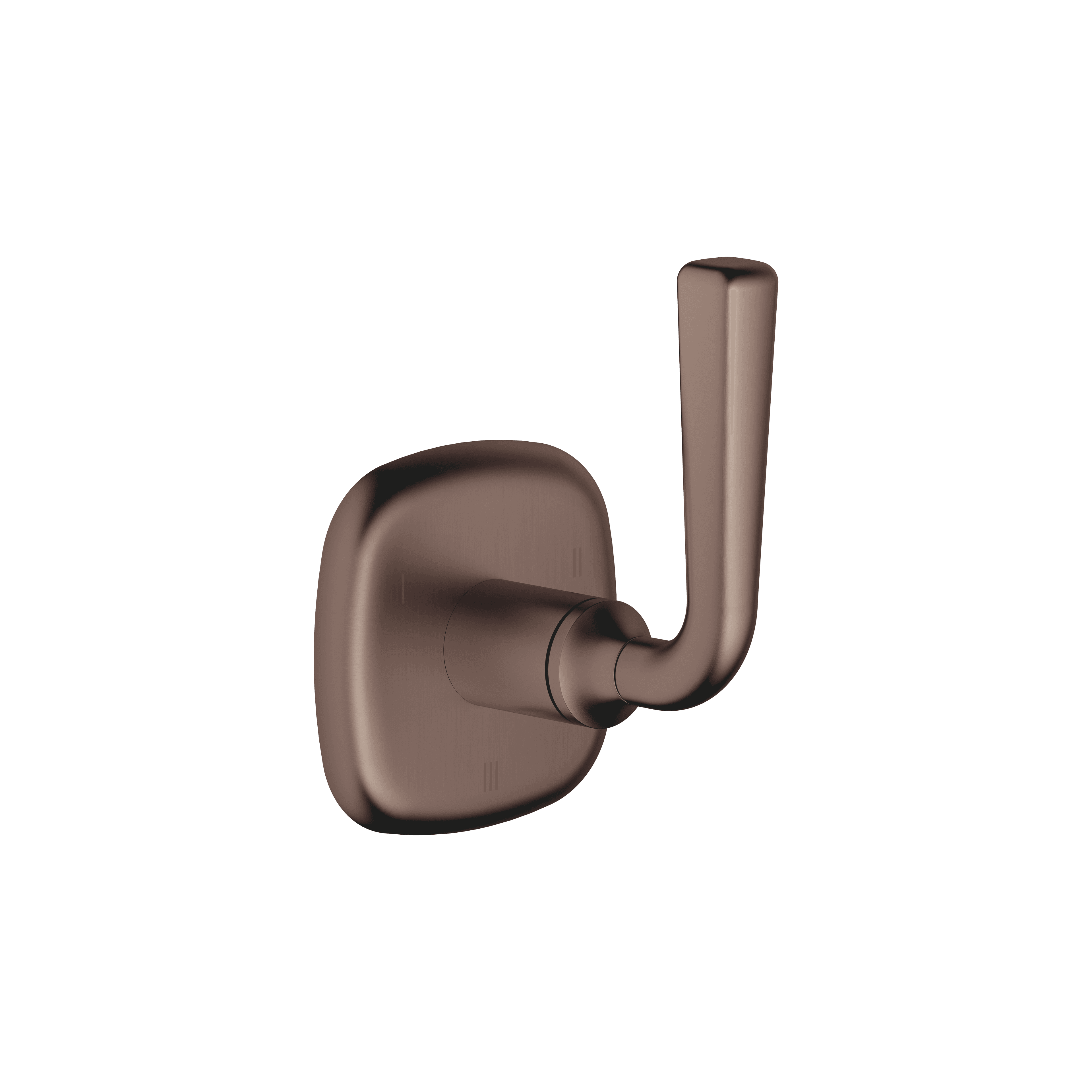 COYA Concealed three-way diverter in Brushed Dark Bronze (PVD)