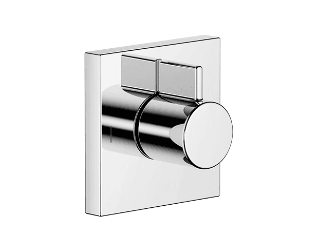 SYMETRICS Concealed two-way diverter in Dark Chrome