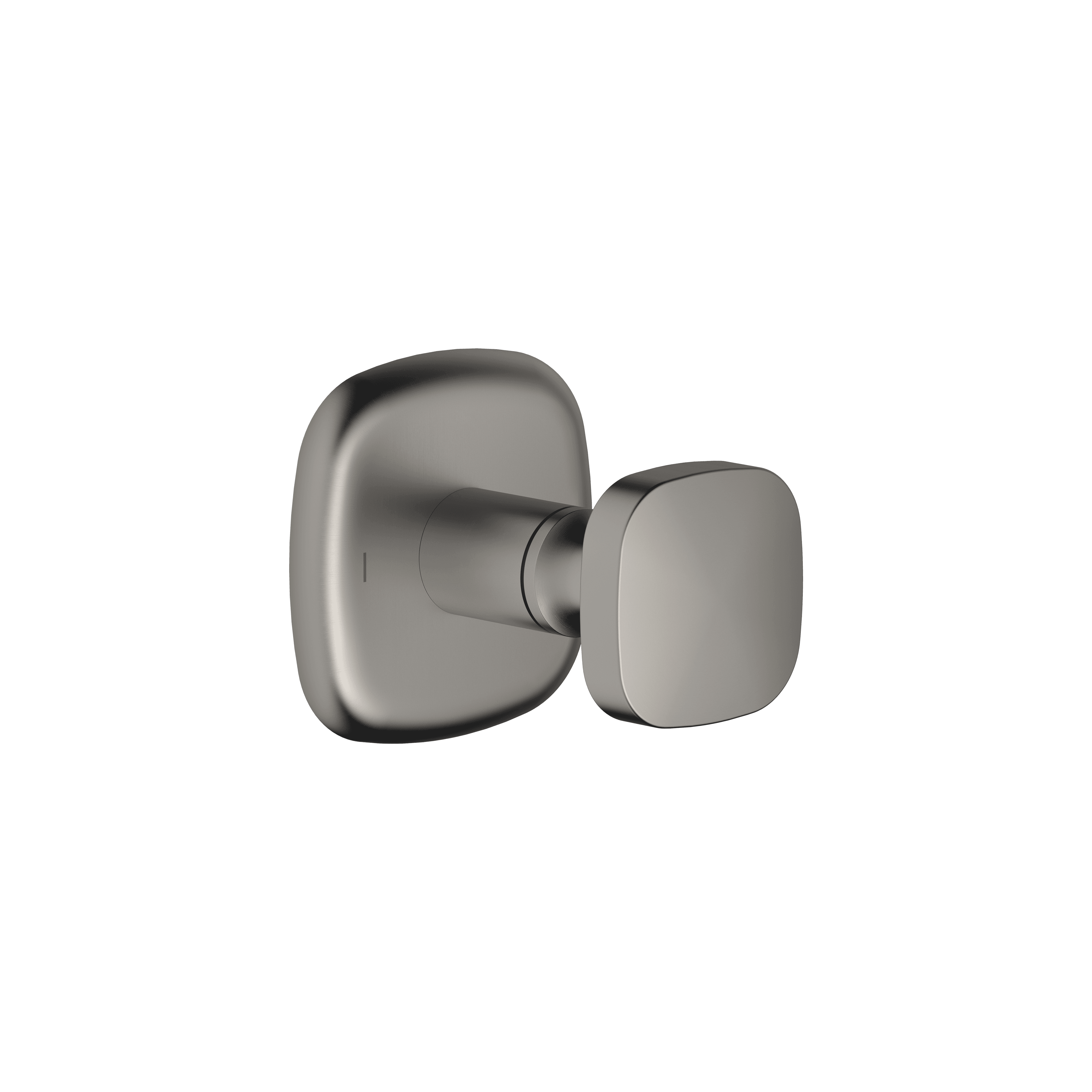COYA Concealed two-way diverter in Brushed Dark Platinum