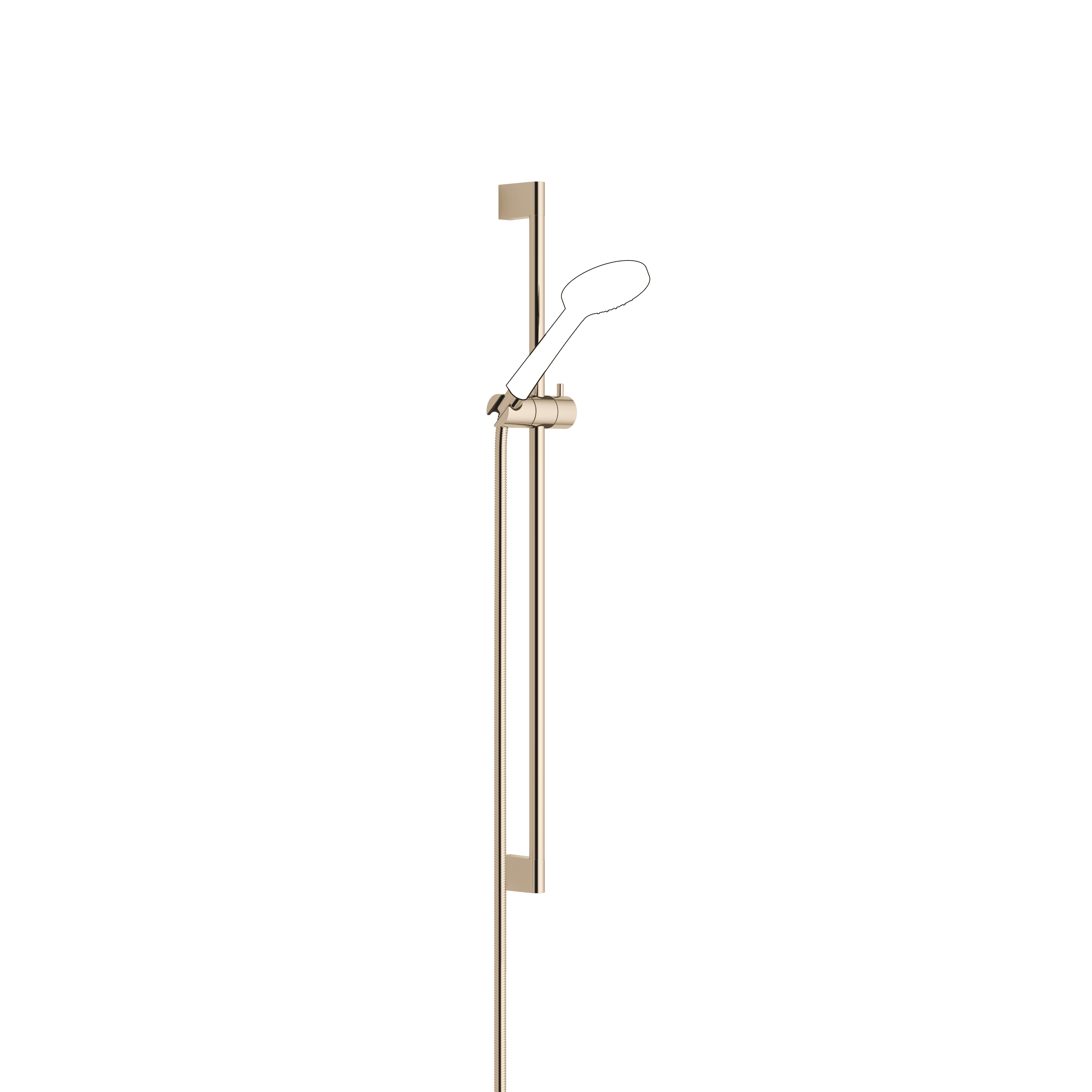 Shower set in Champagne (22kt Gold)