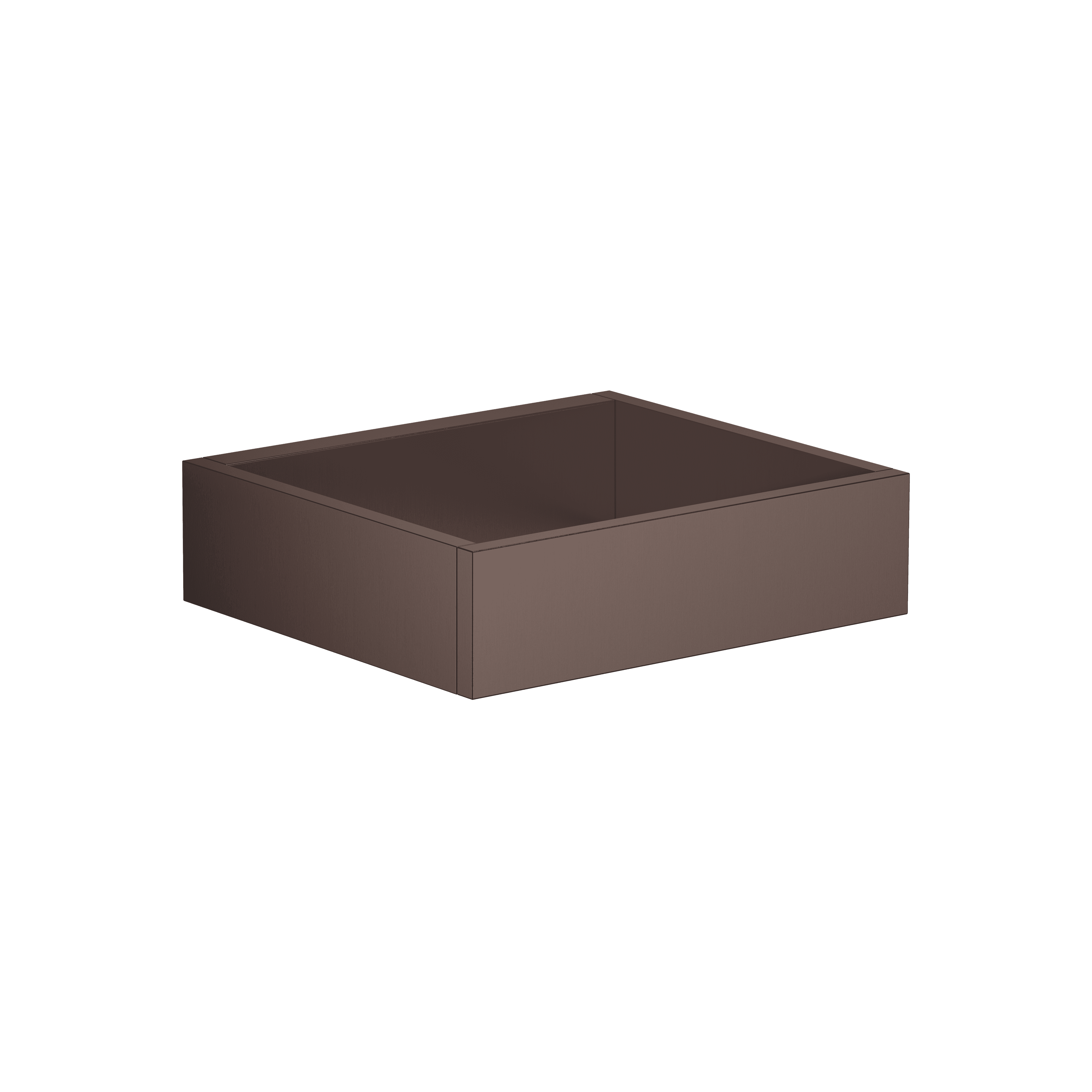 Reserve tissue holder in Brushed Dark Bronze (PVD)