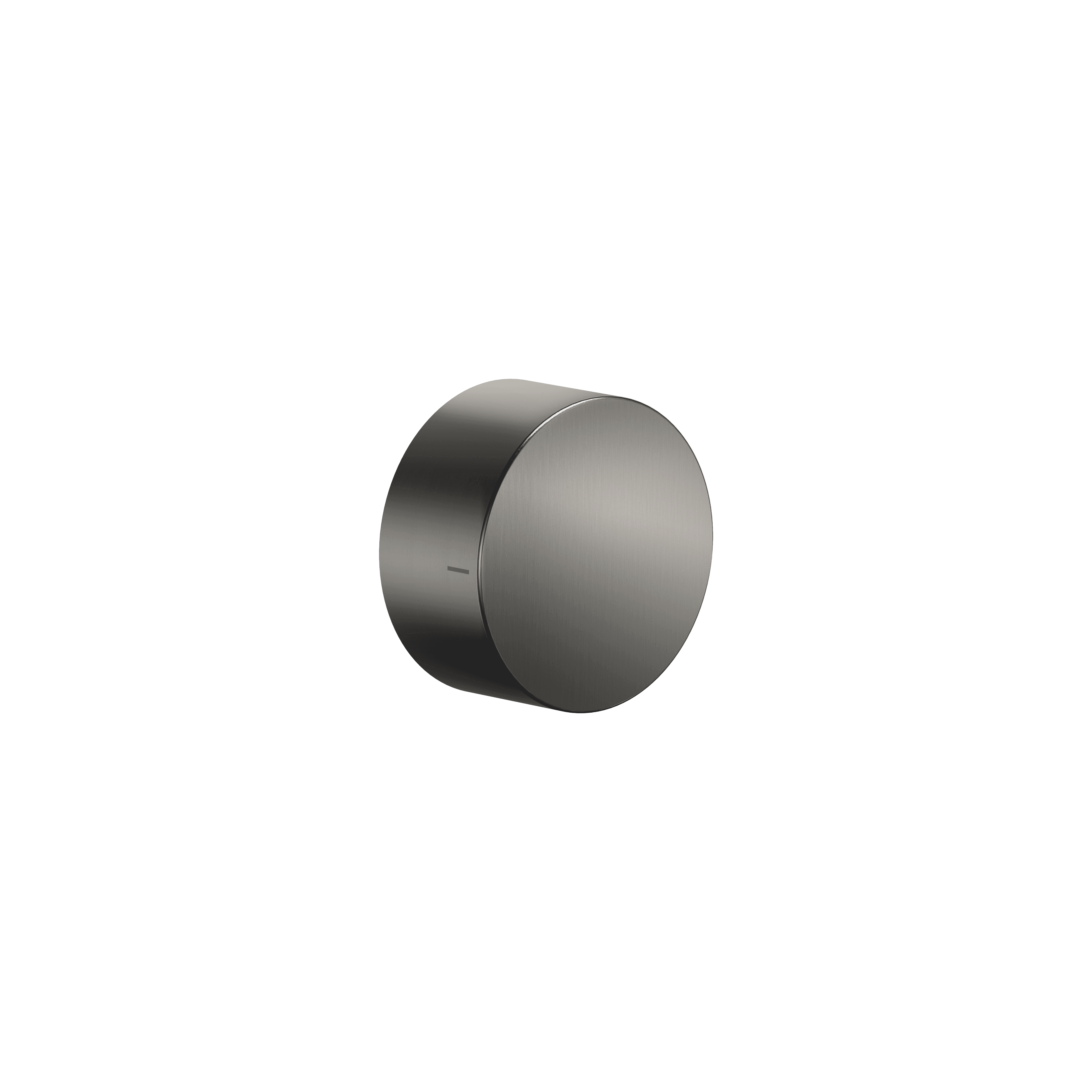 Concealed two-way diverter in Brushed Dark Platinum