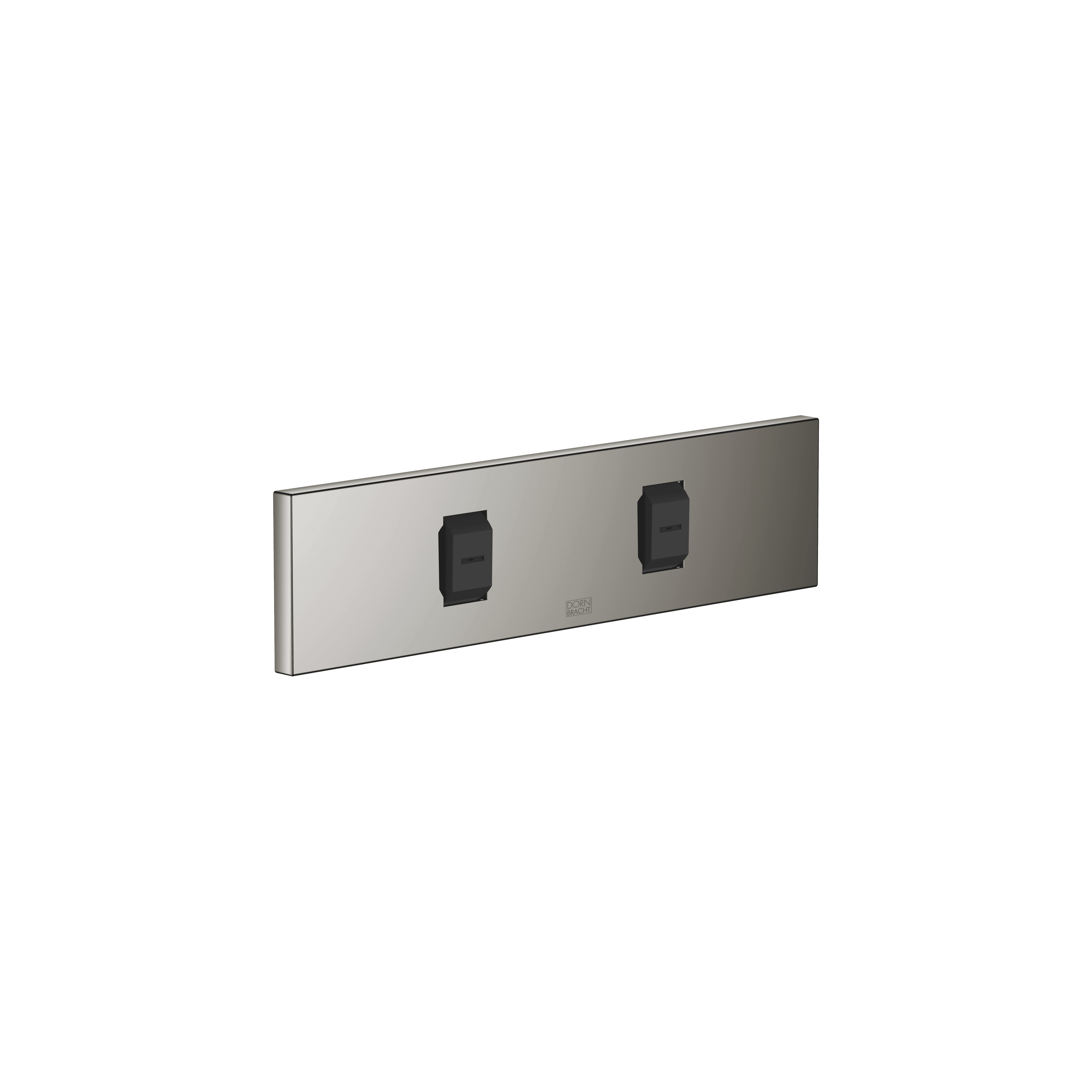 WATER FAN horizontal Concealed body spray in Dark Chrome