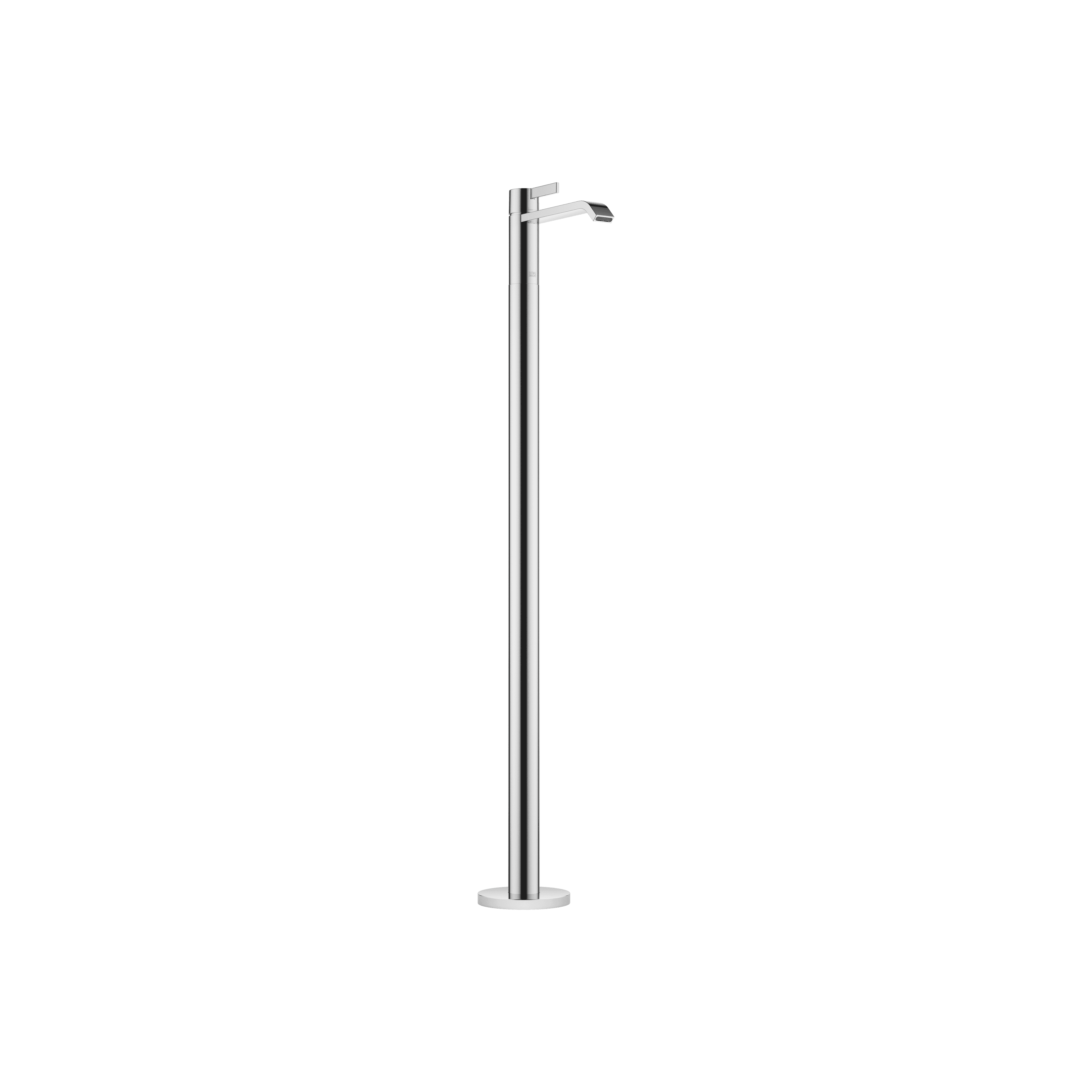 IMO Single-hole basin mixer with stand pipe without pop-up waste