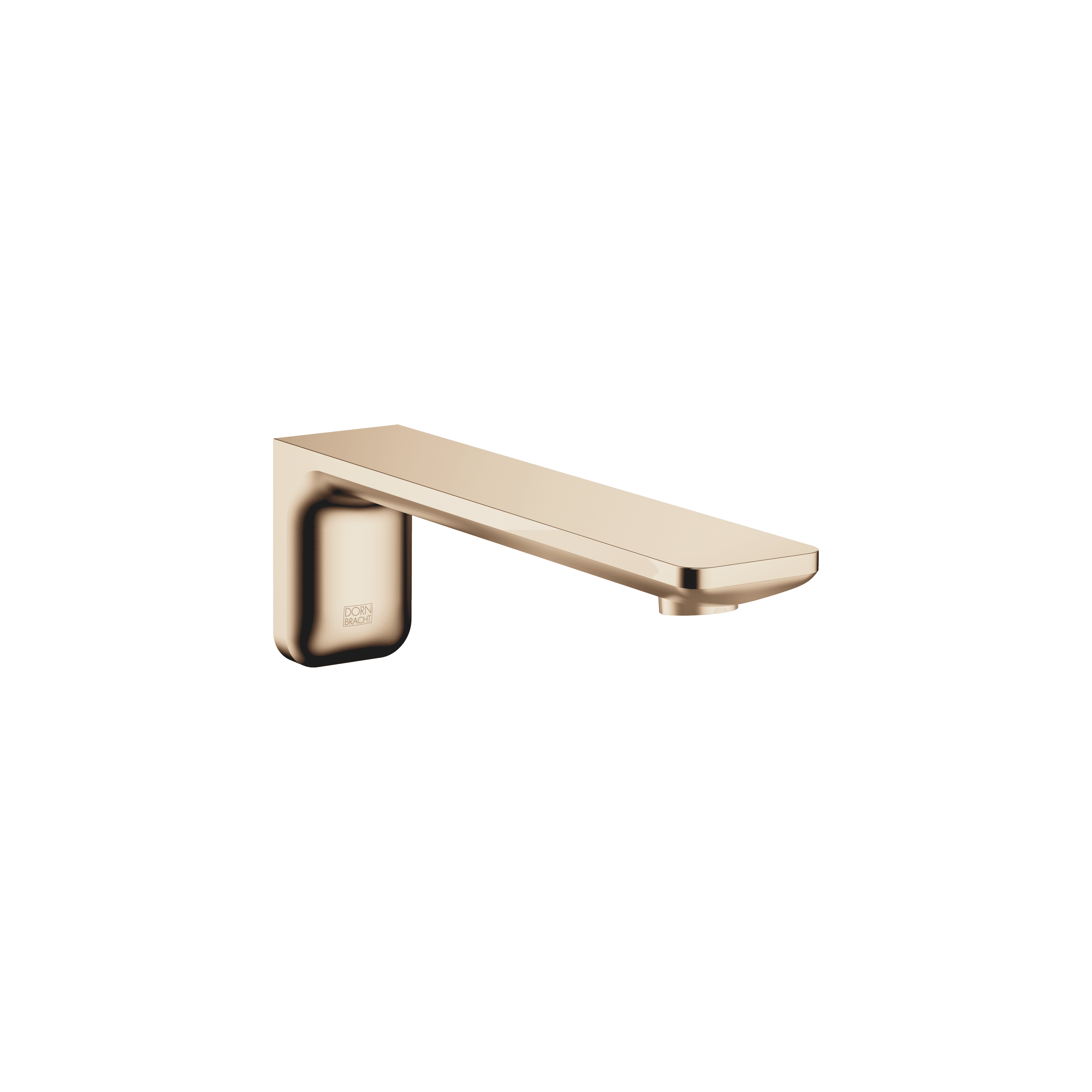 LISSÉ Bath spout for wall mounting in Brushed Light Gold (PVD)
