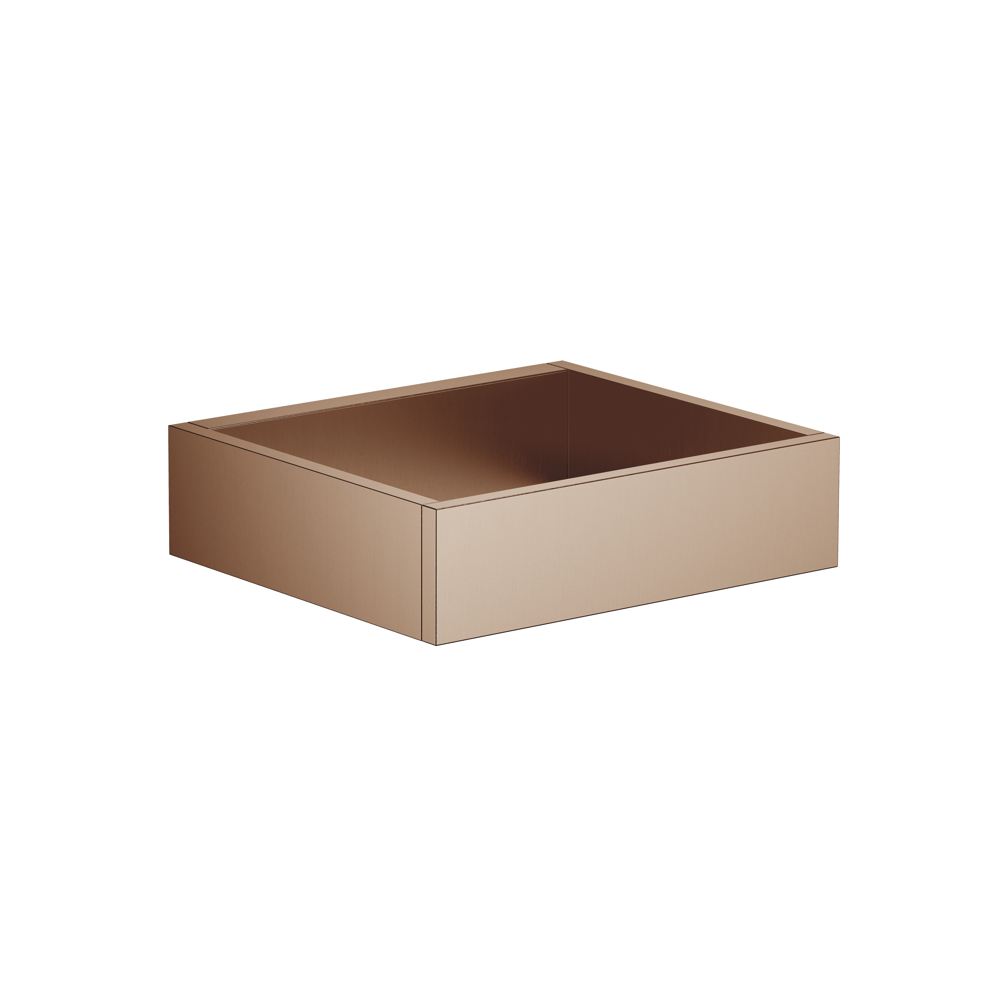 Reserve tissue holder in Brushed Bronze (PVD)