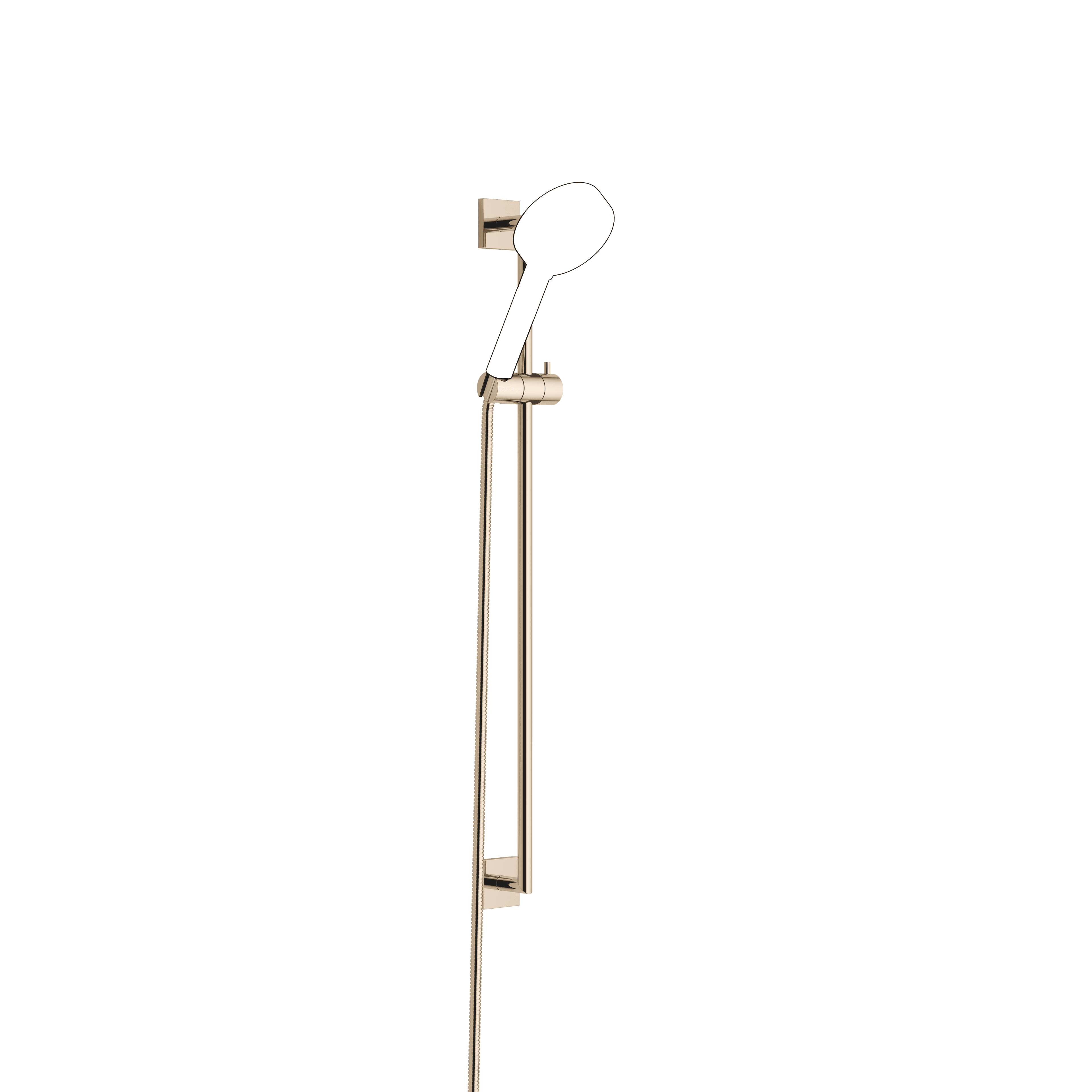 Shower set in Light Gold (PVD)