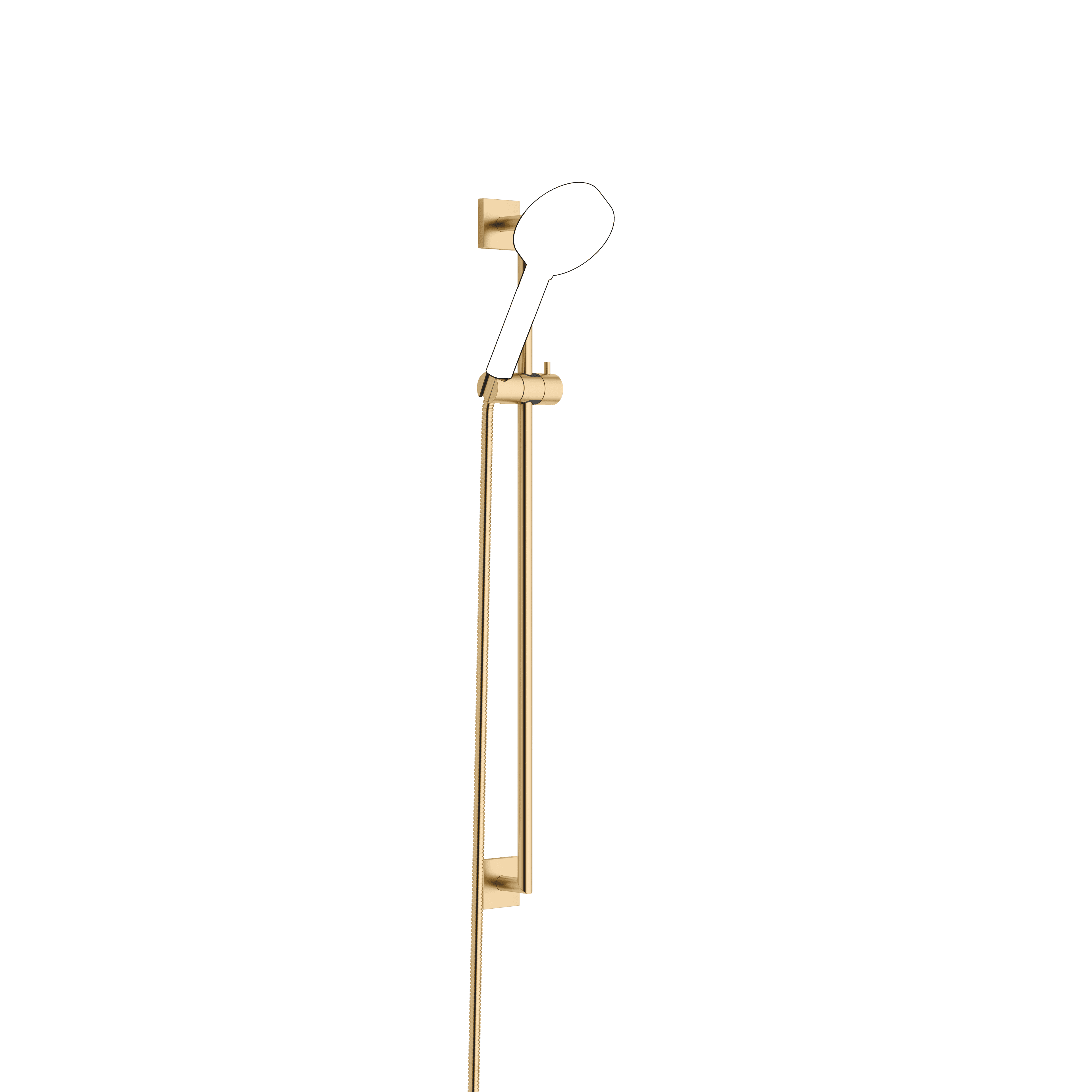 Shower set in Brushed Gold (PVD)