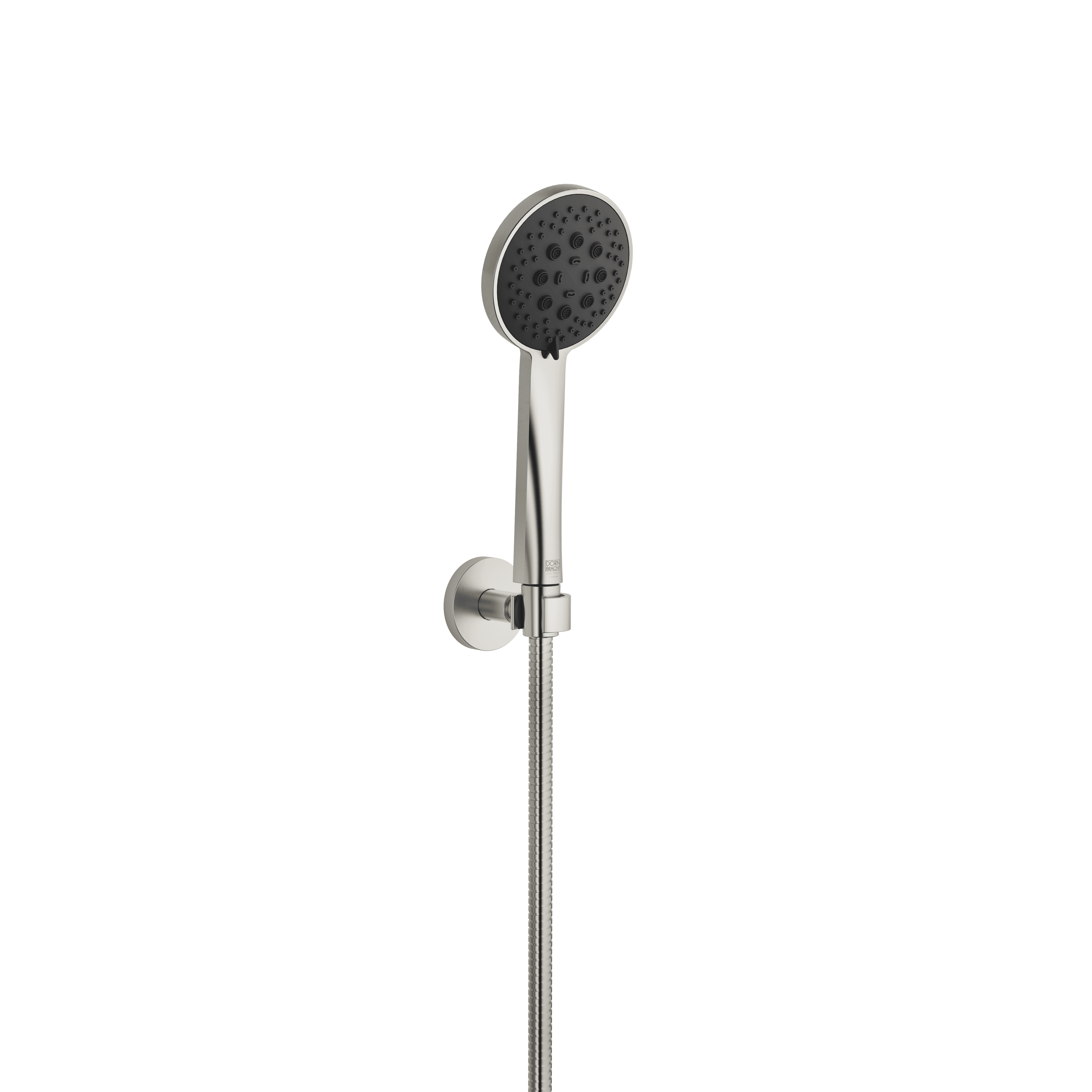 Hand shower set in Brushed Platinum