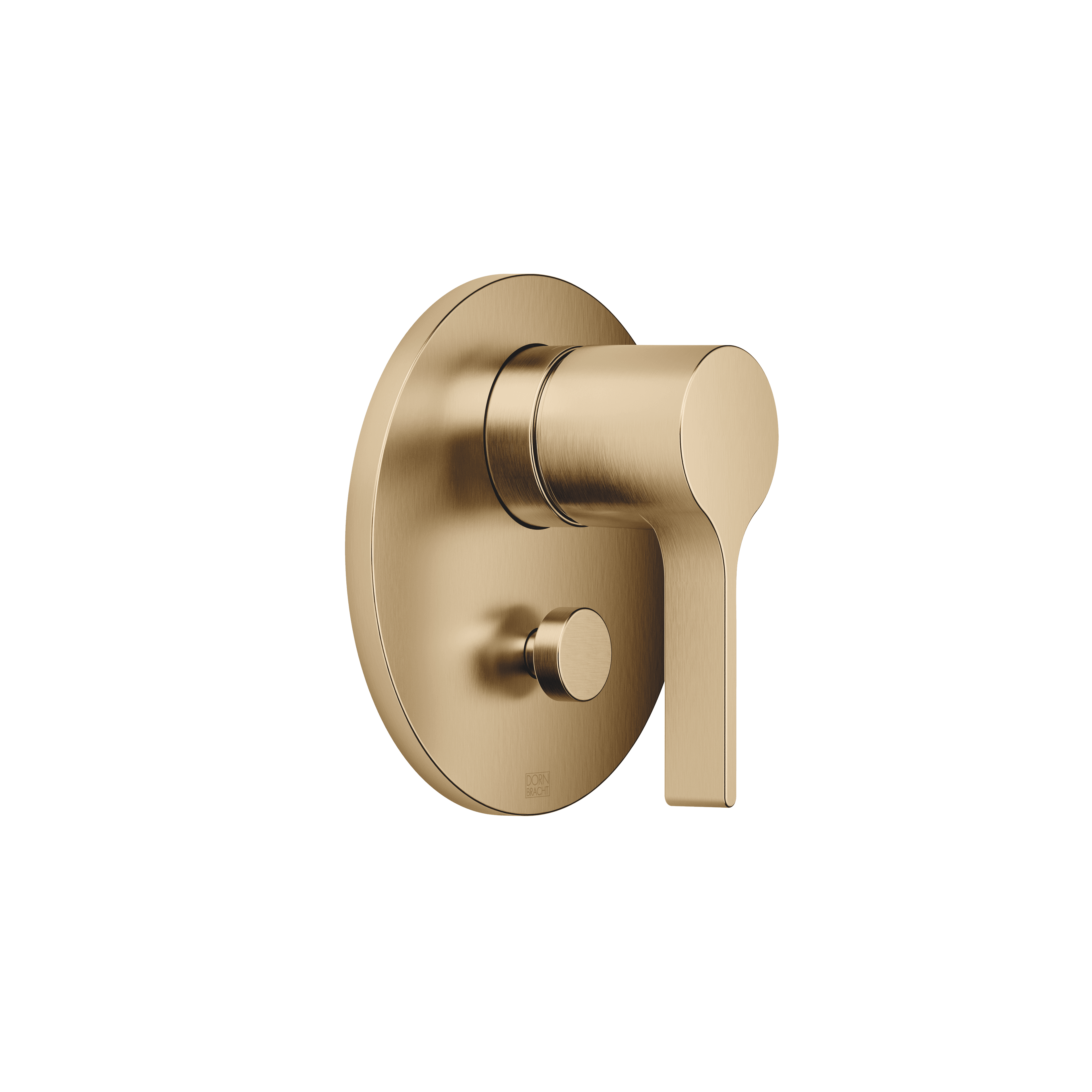VAIA Concealed single-lever mixer with diverter in Brushed Dark Brass (PVD)