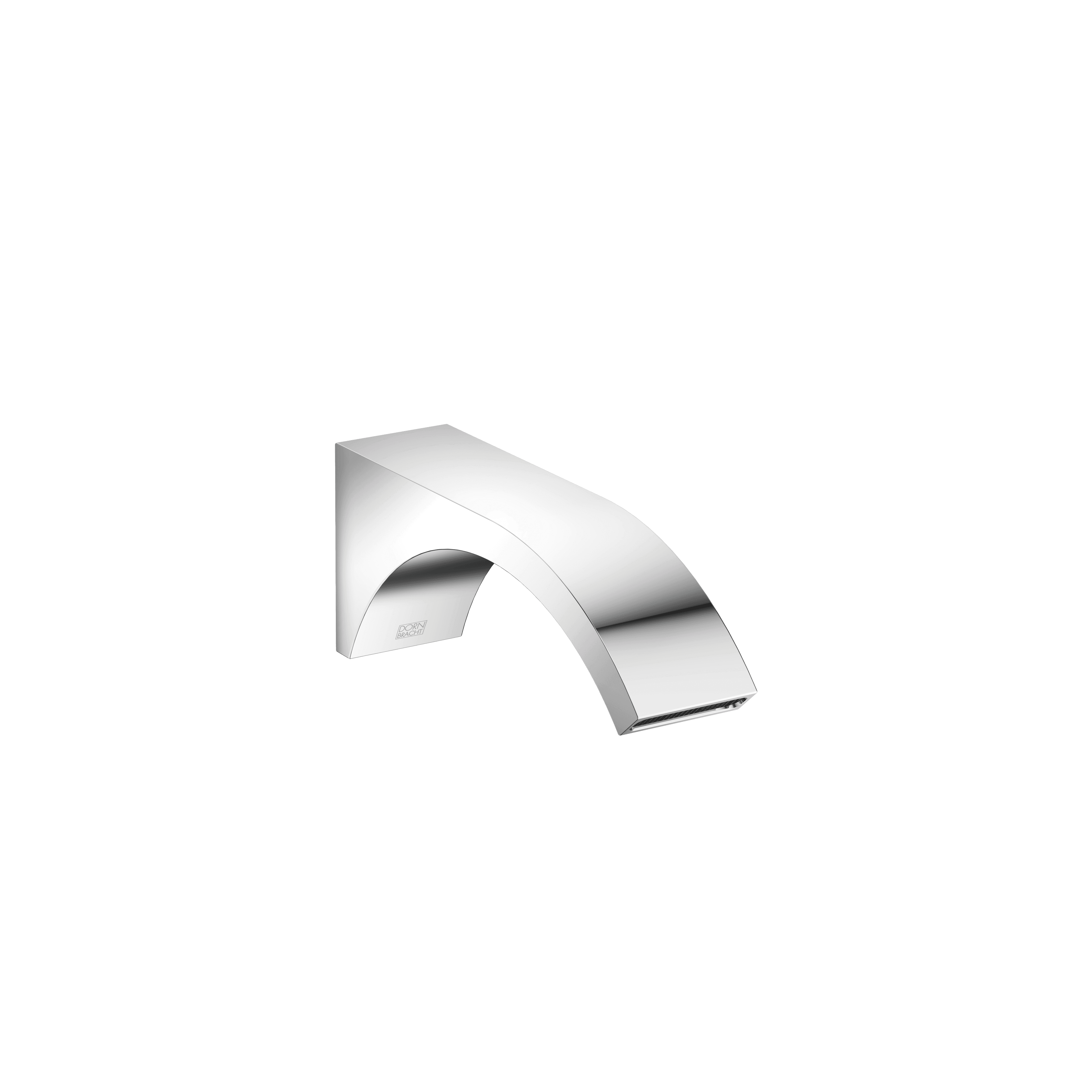 CYO Wall-mounted basin spout without pop-up waste in Chrome