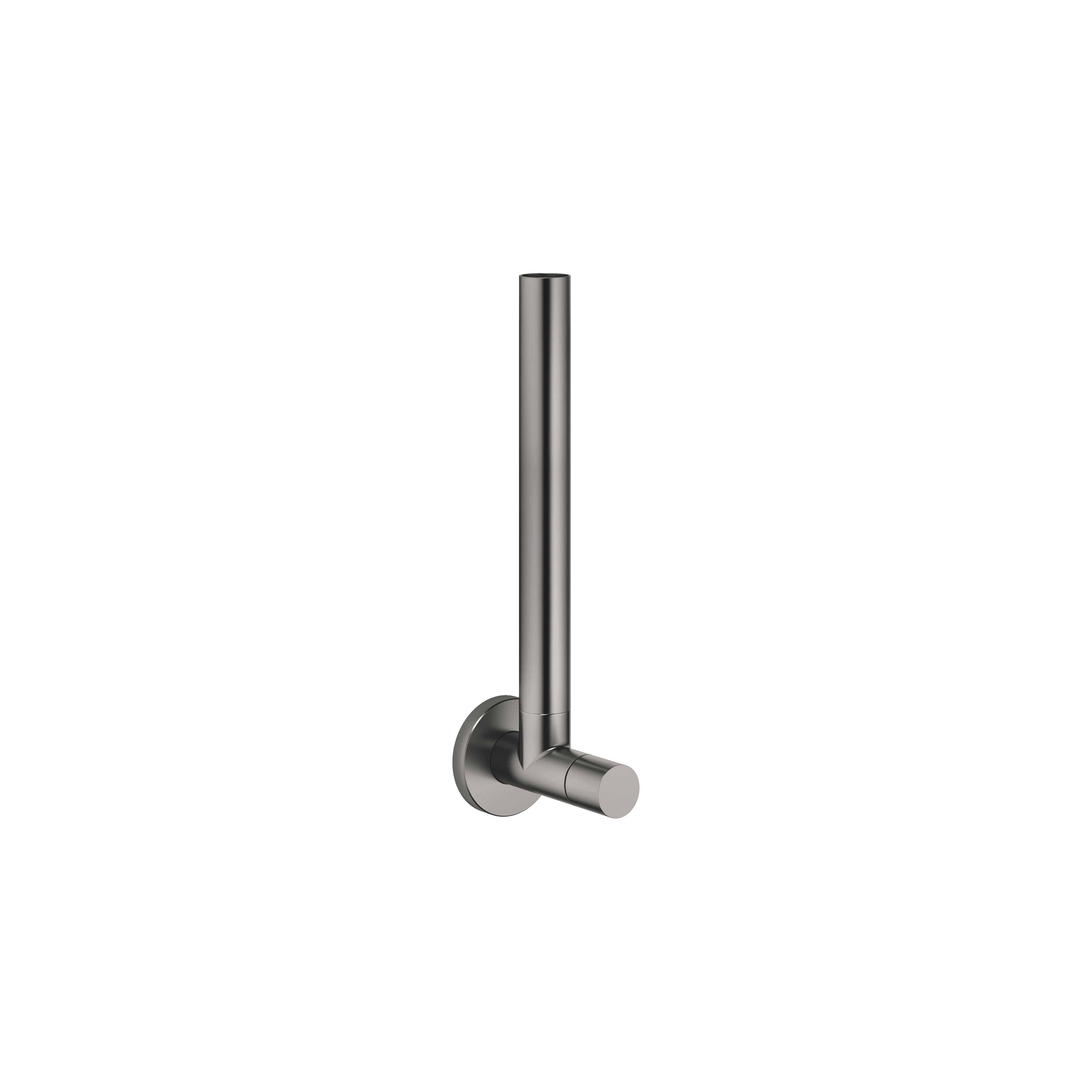 Angle valve in Brushed Dark Platinum