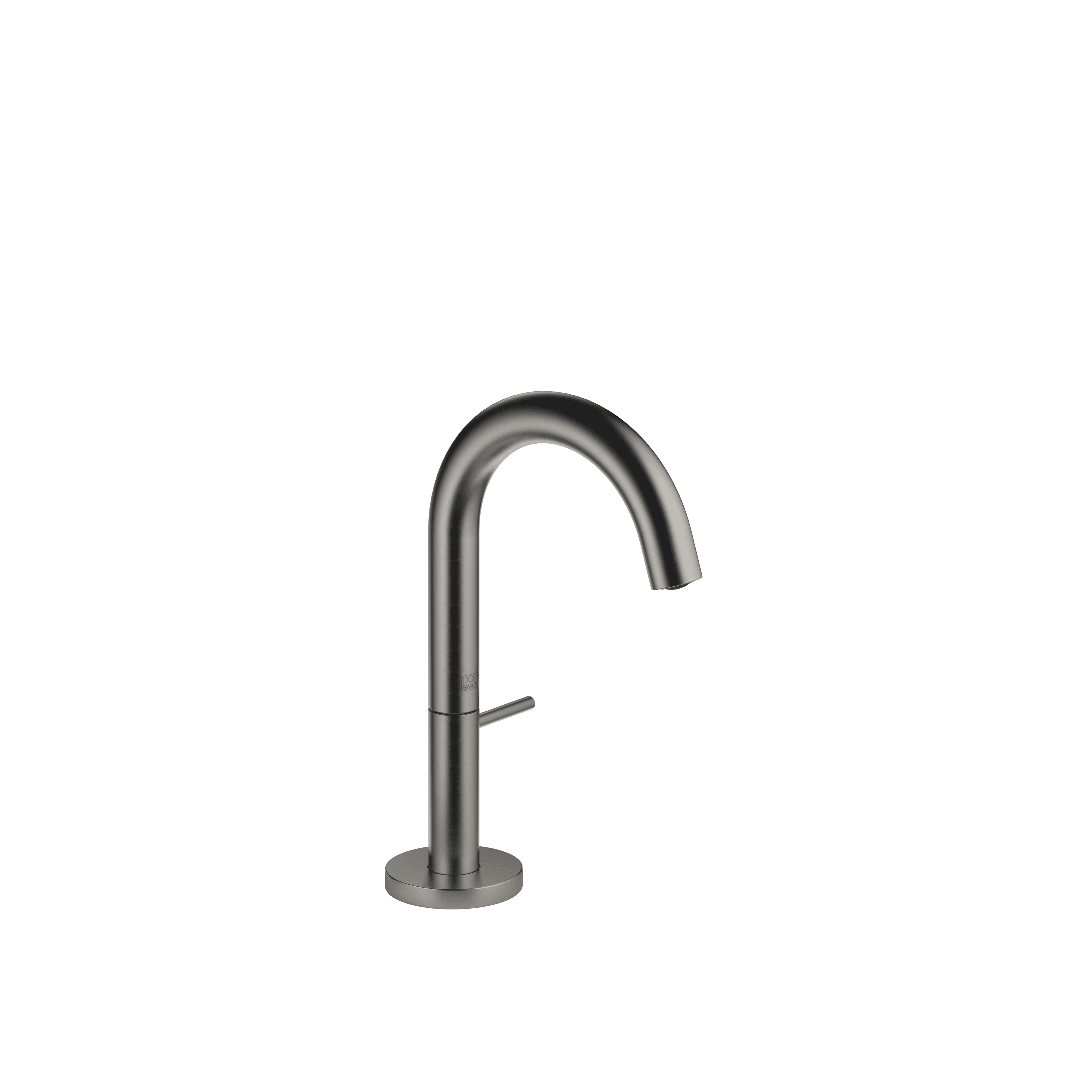 META Pillar tap cold water in Brushed Dark Platinum