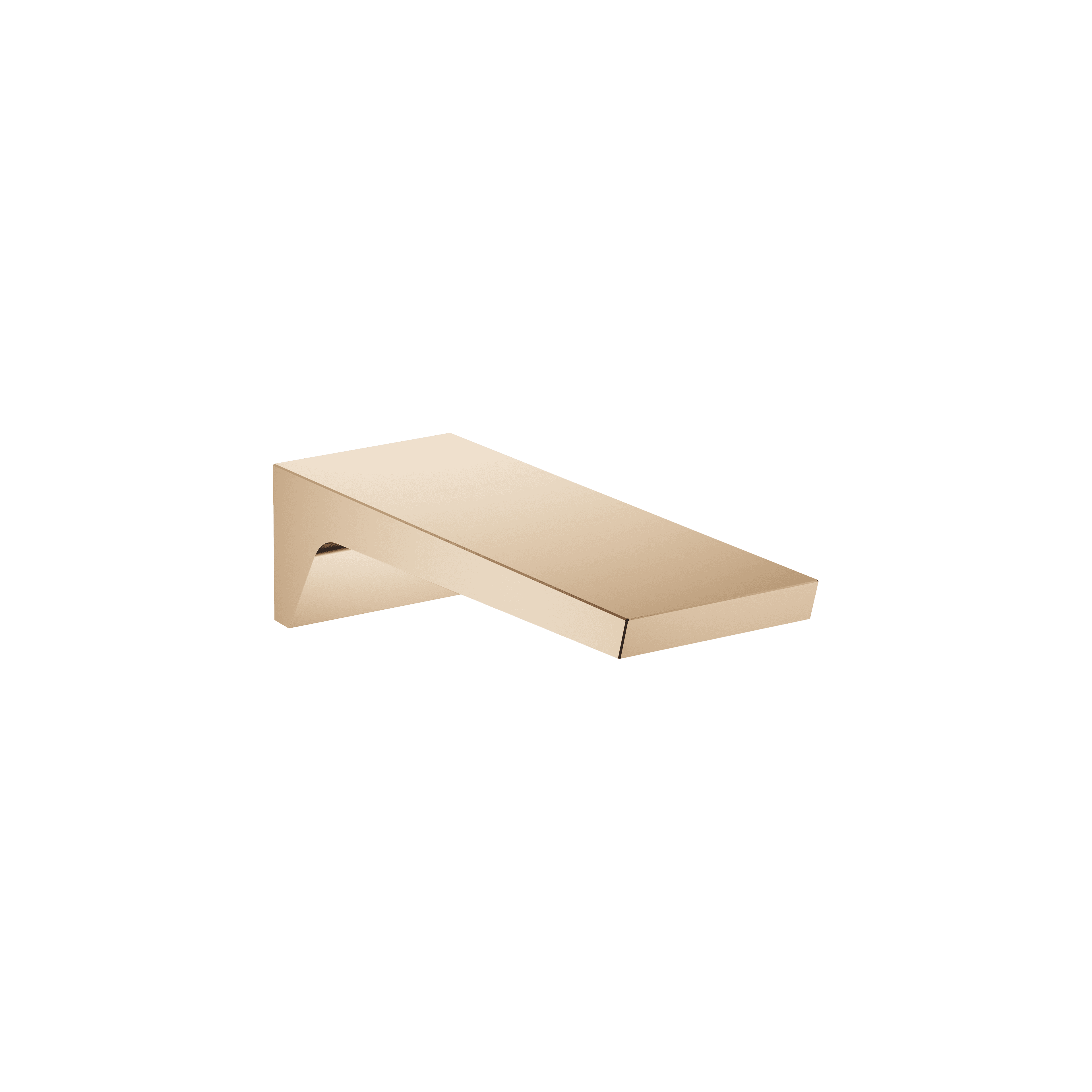 CL.1 Bath spout for wall mounting in Brushed Champagne (22kt Gold)