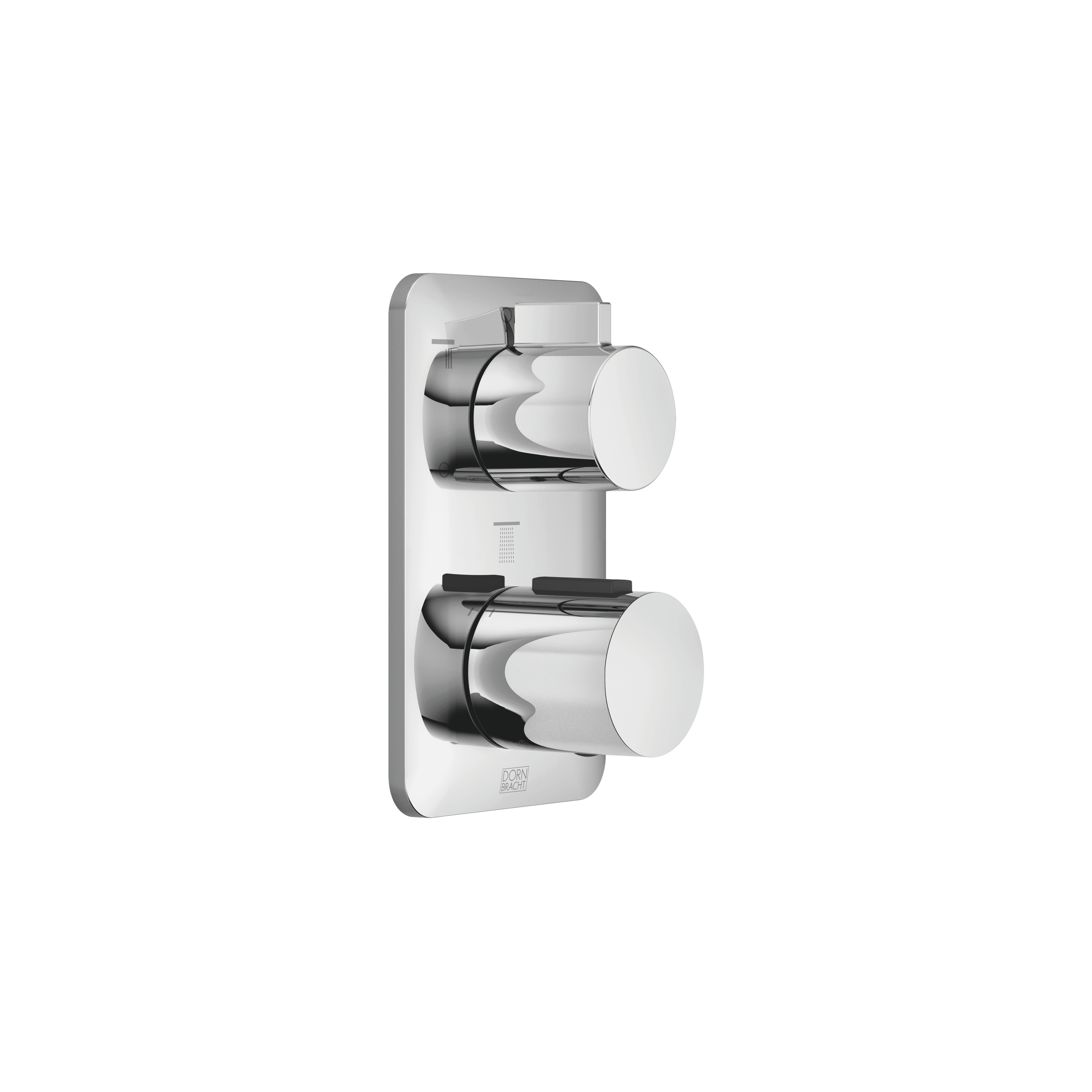 LISSÉ Concealed thermostat with three function volume control in Chrome