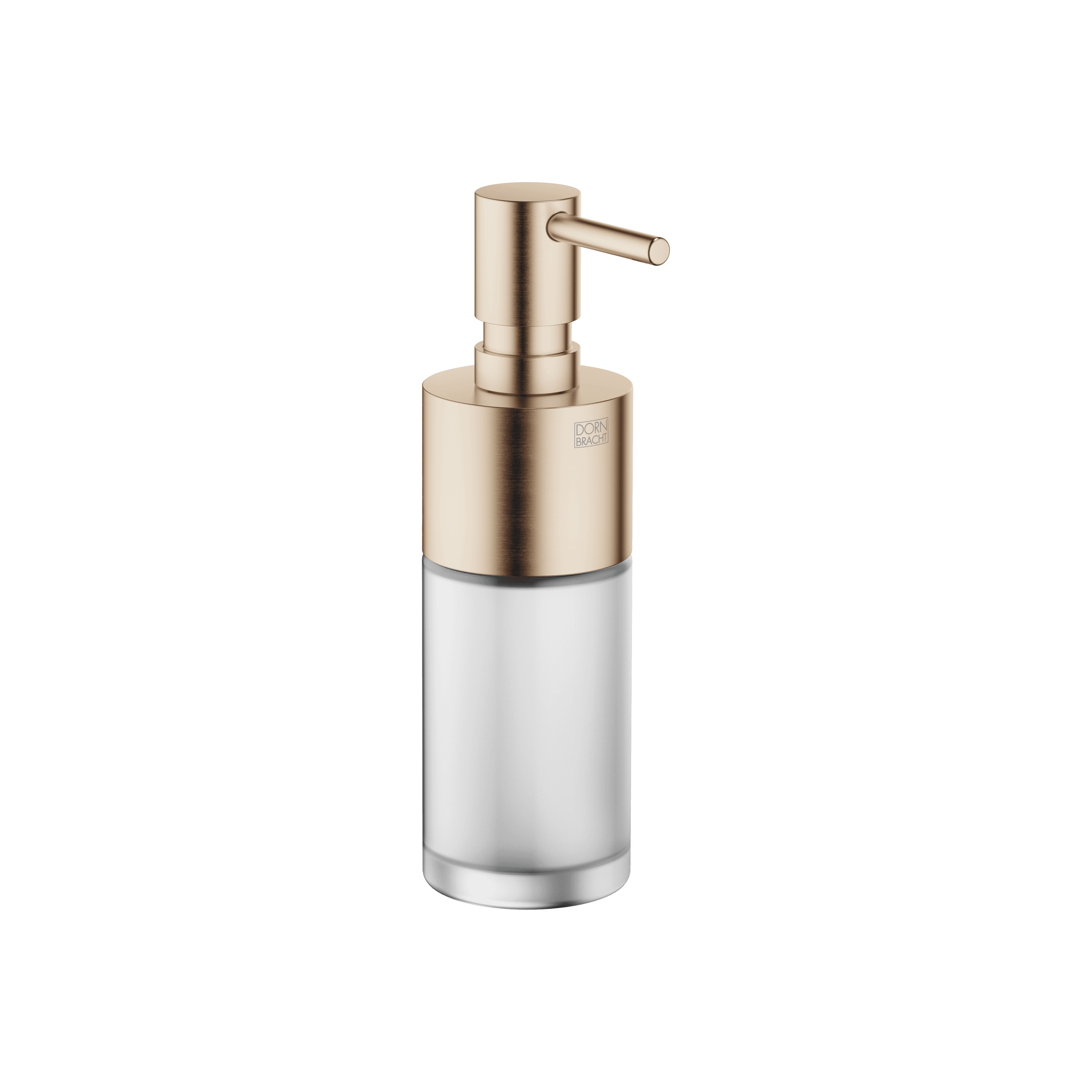 Dispenser free-standing model in Brushed Champagne (22kt Gold)