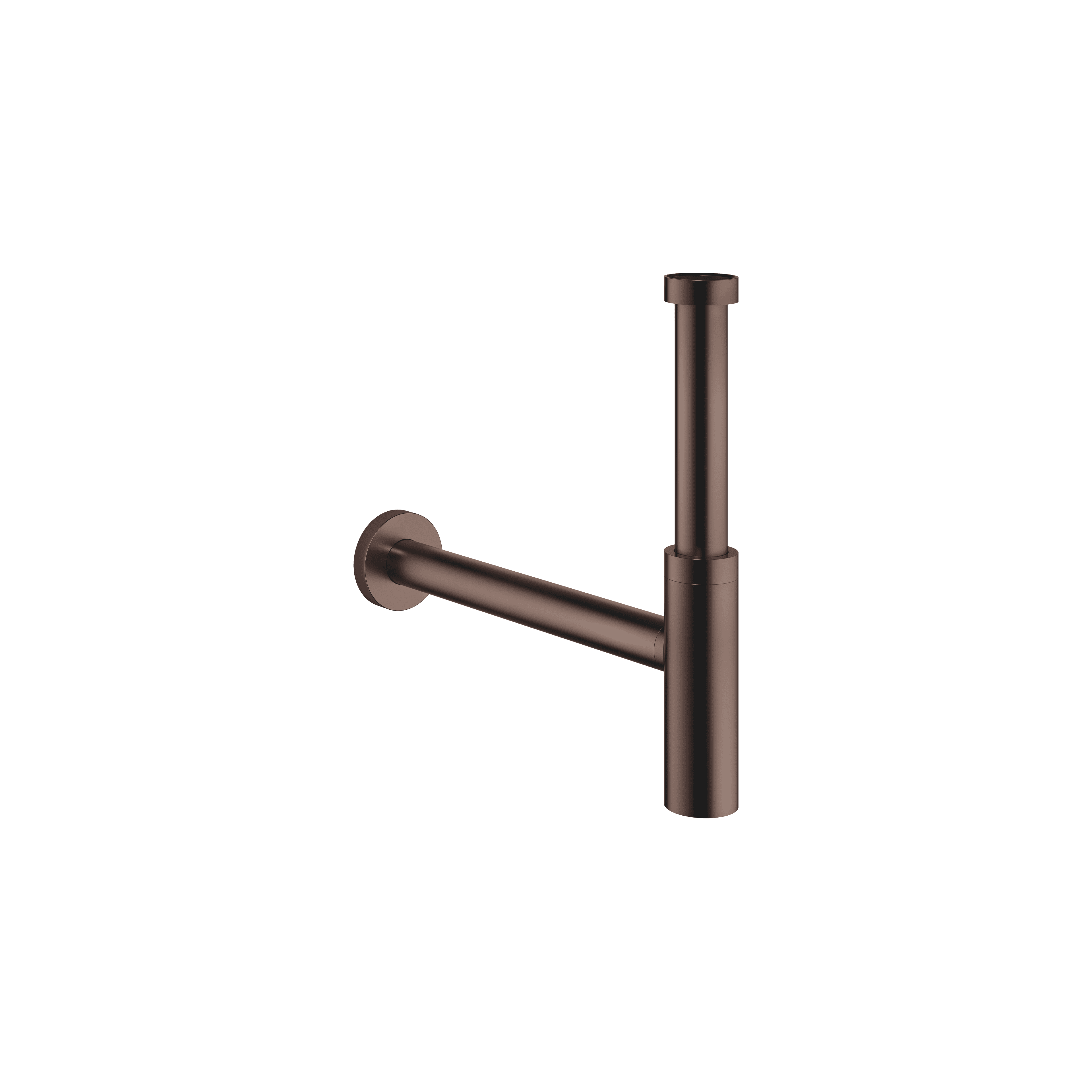 Siphon for basin in Brushed Dark Bronze (PVD)