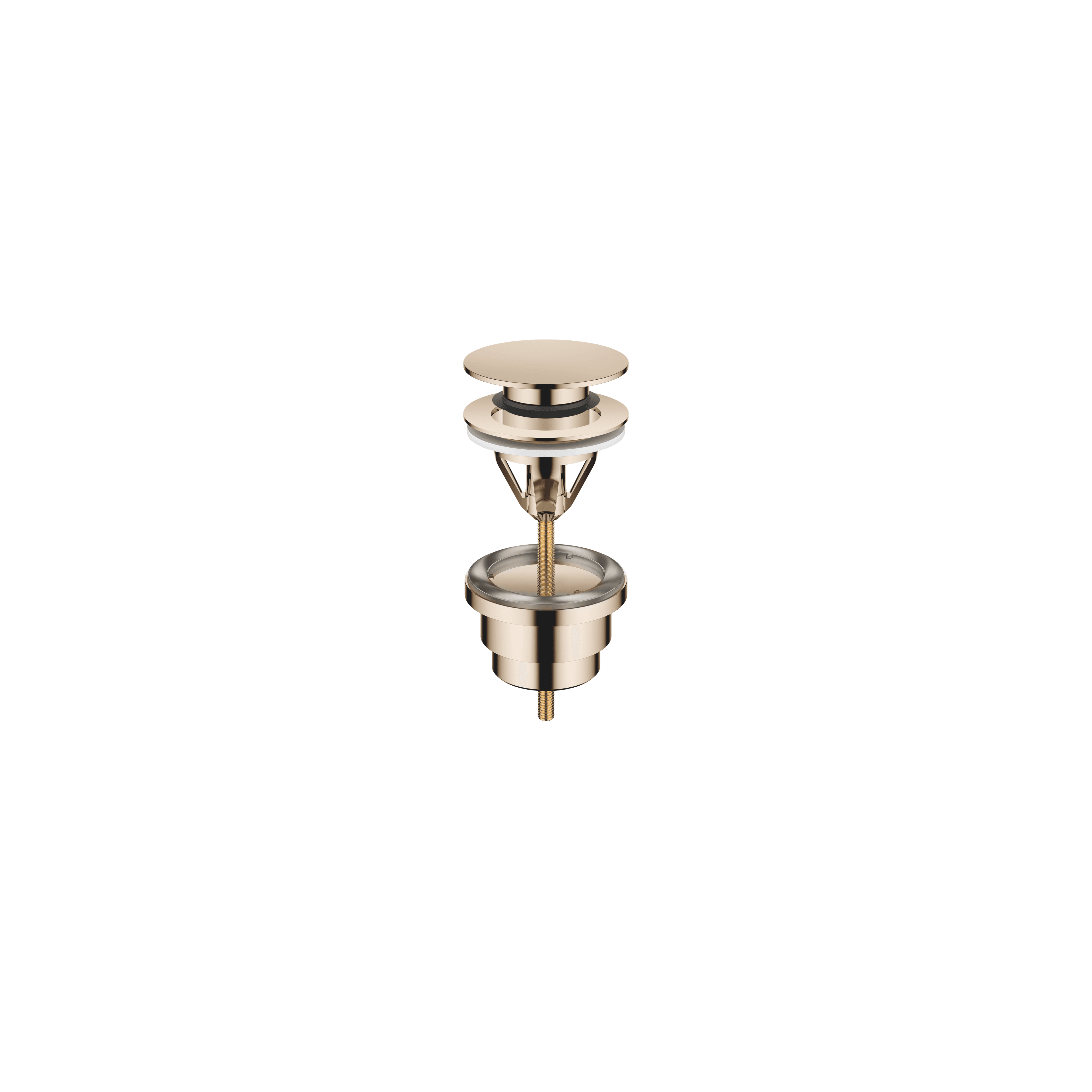Basin Waste with push fastening 1 1/4" in Champagne (22kt Gold)