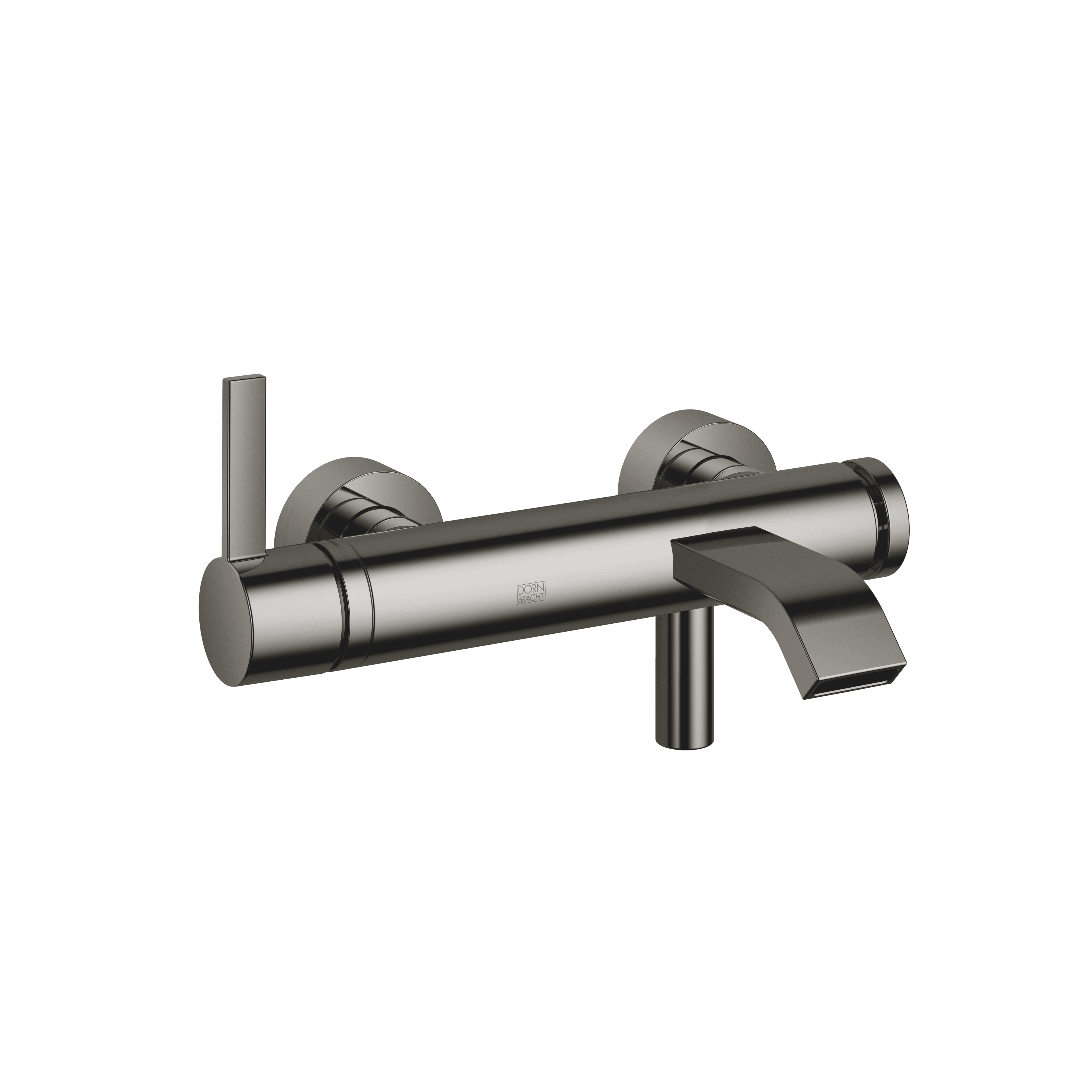 IMO Single-lever bath mixer for wall mounting without shower set in Dark Chrome