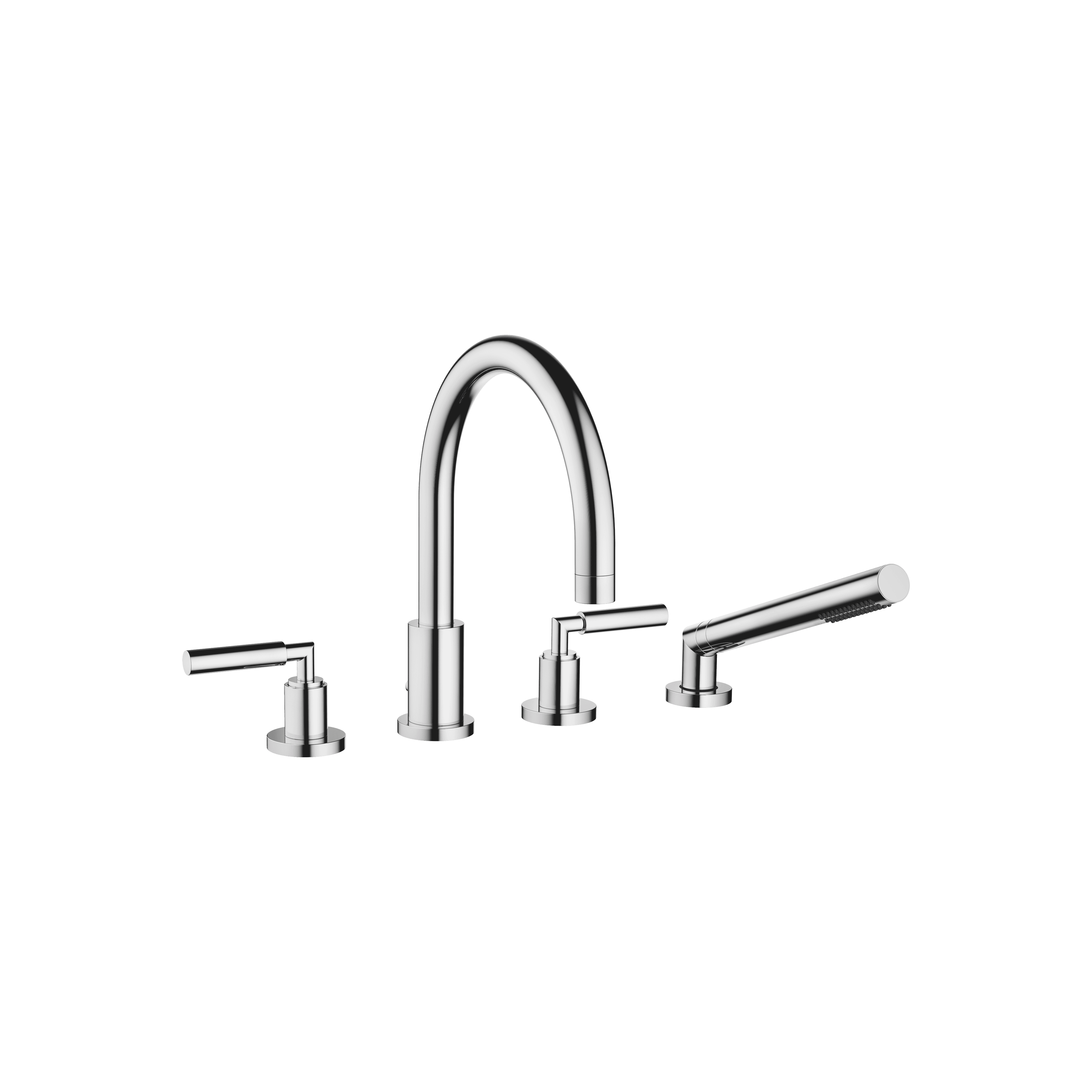 TARA Bath shower set for bath rim or tile edge installation