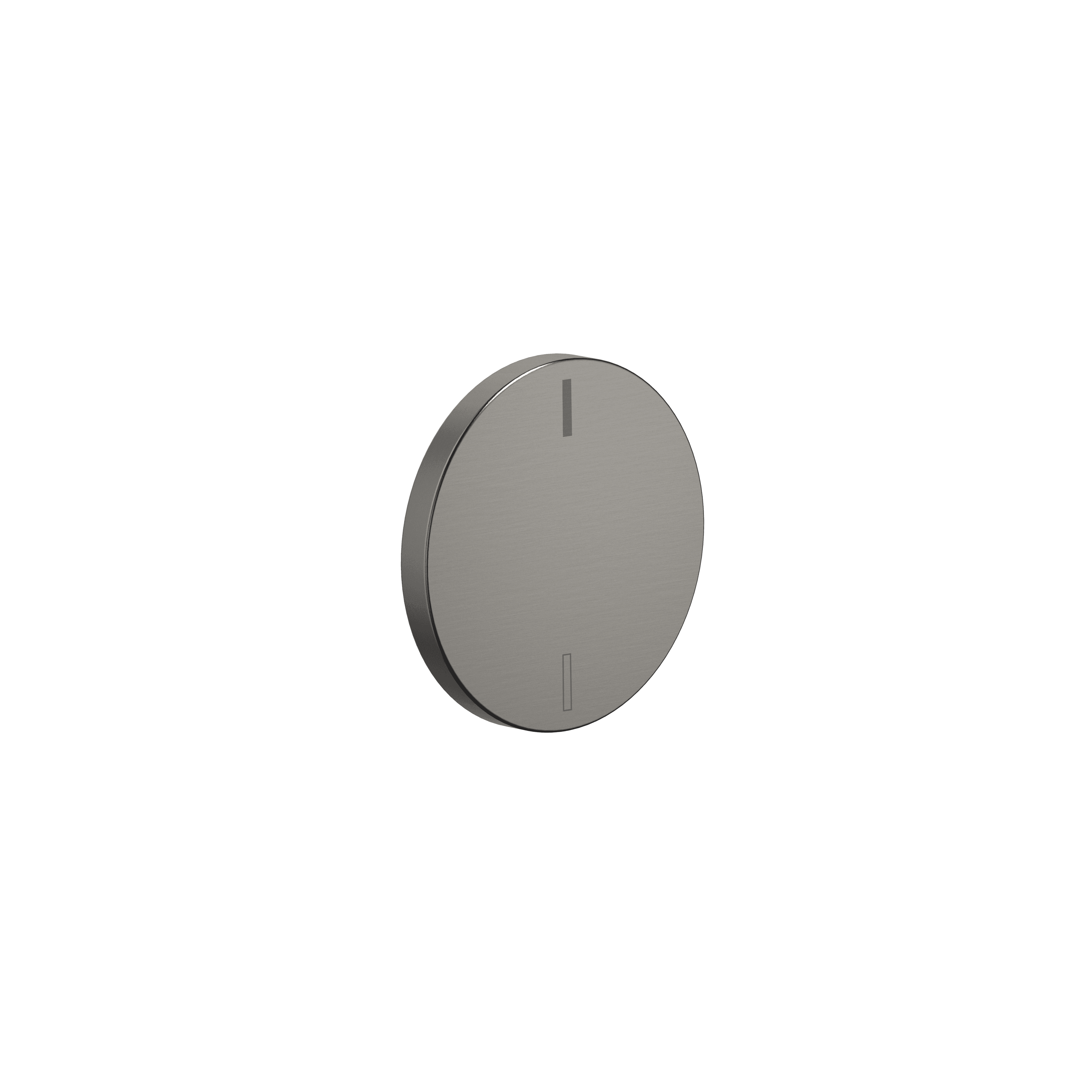 CYO Handle insert hot & cold in Brushed Dark Platinum