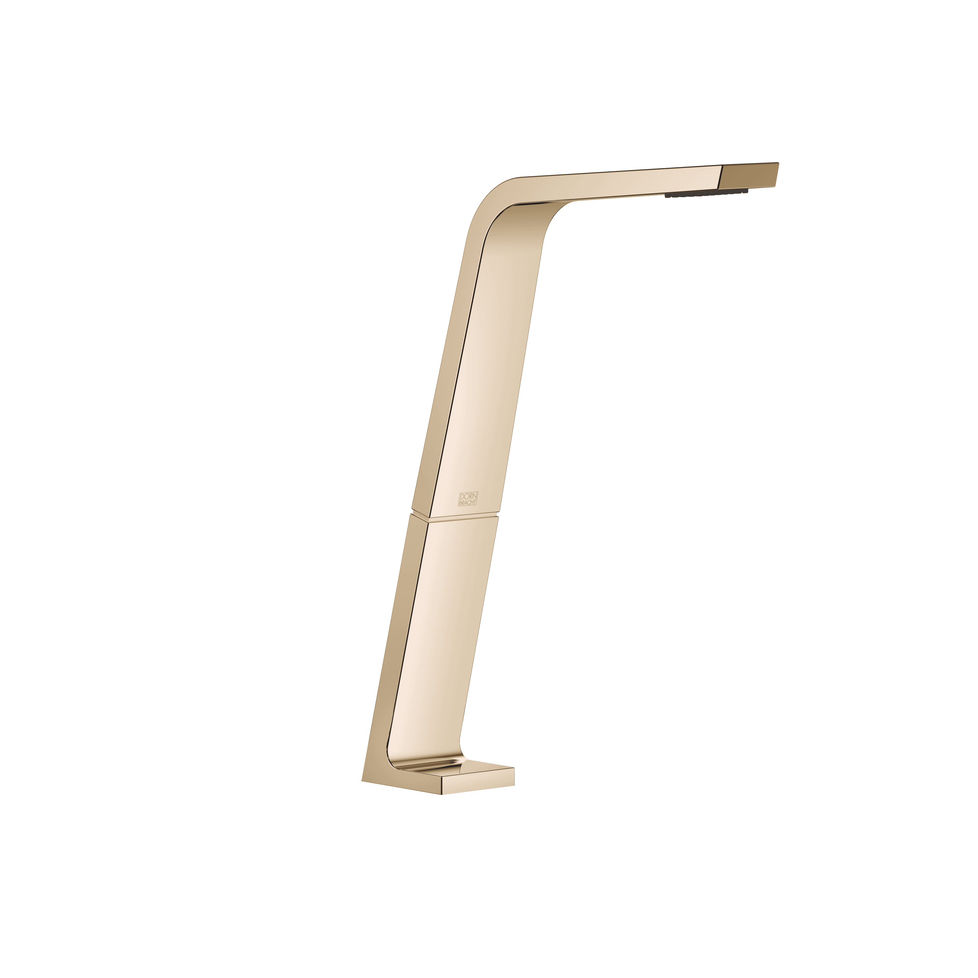 CL.1 Deck-mounted basin spout without pop-up waste in Champagne (22kt Gold)