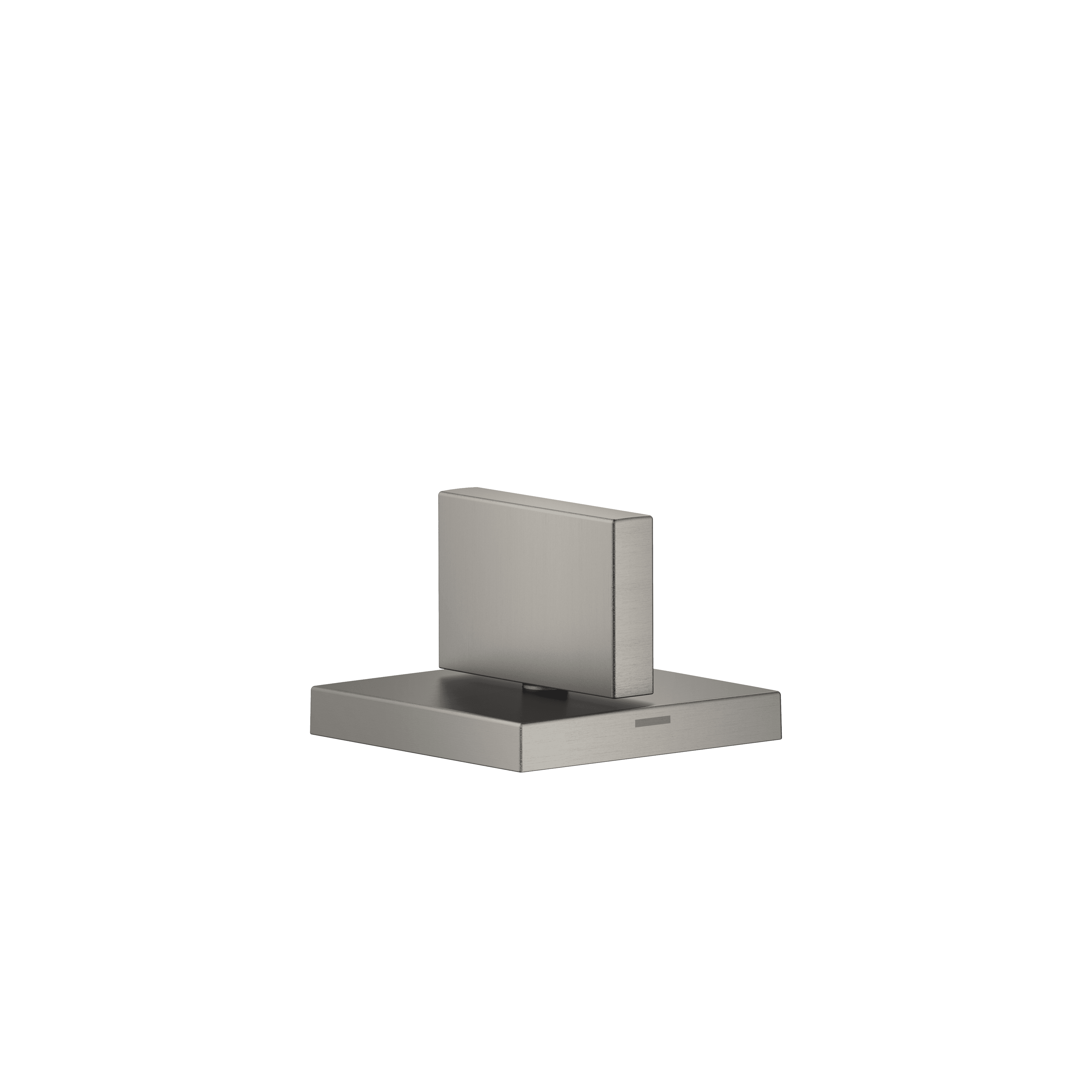 MEM Deck valve anti-clockwise closing hot in Brushed Dark Platinum