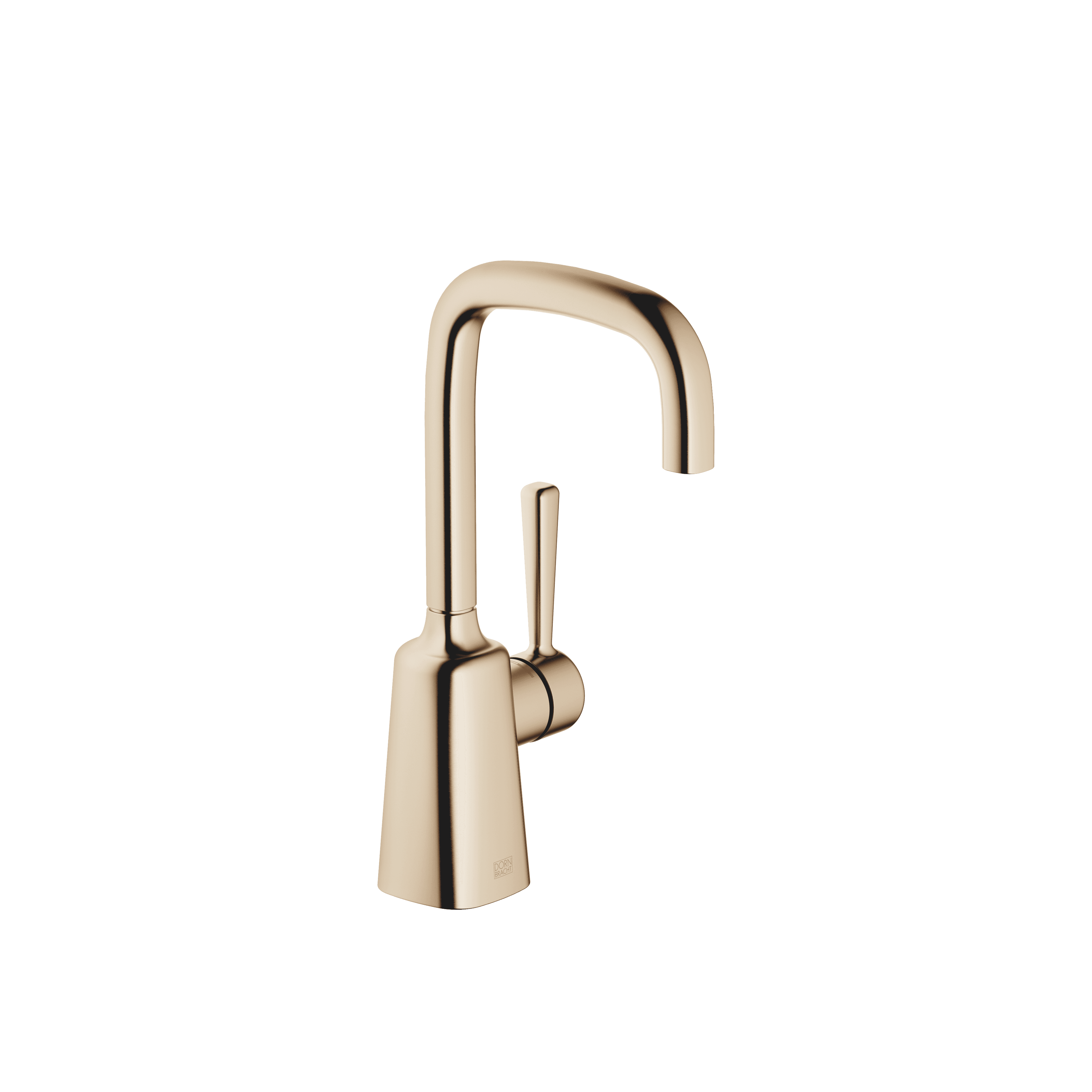COYA Single-lever basin mixer without pop-up waste in Brushed Champagne (22kt Gold)