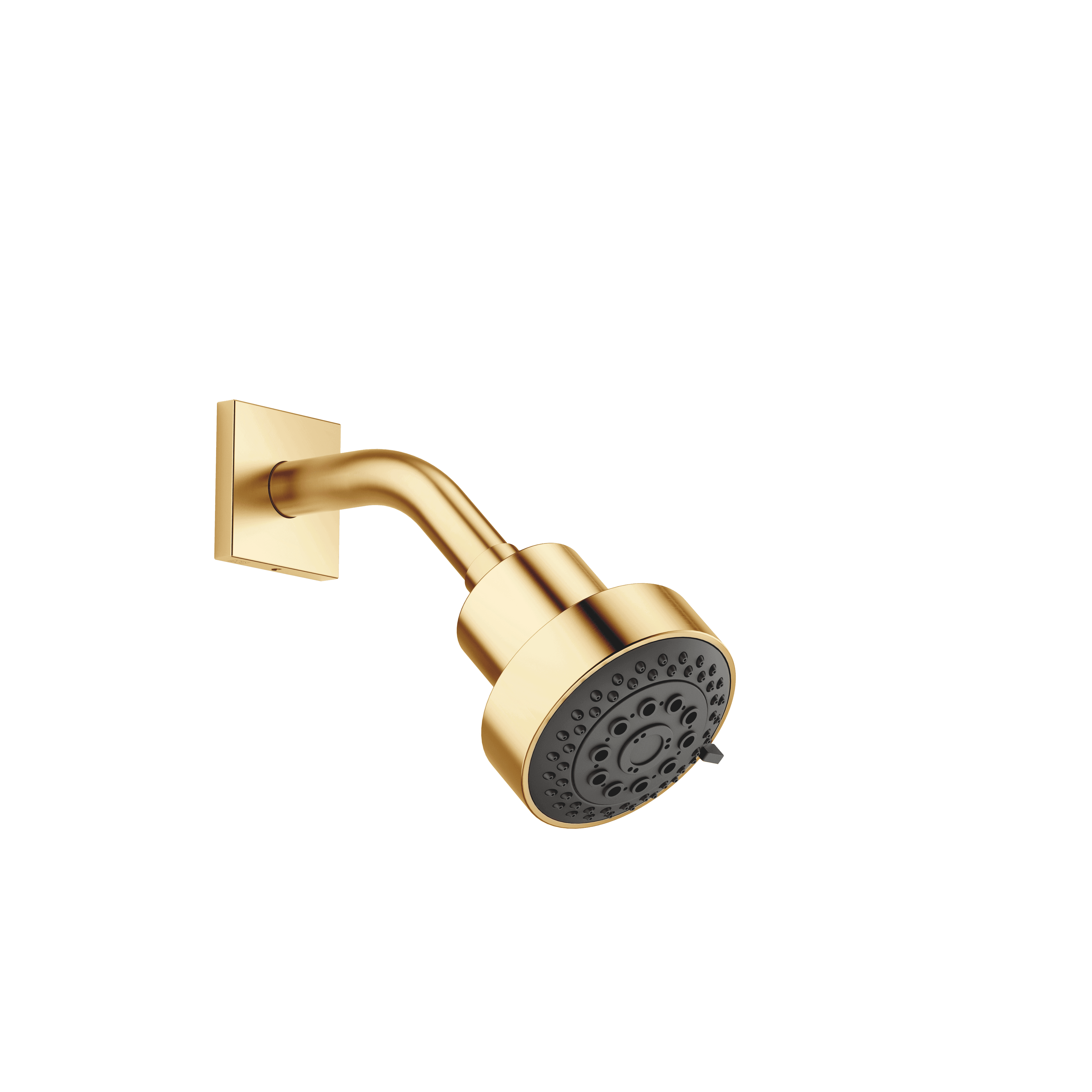 Shower head FlowReduce in Brushed Durabrass (23kt Gold)