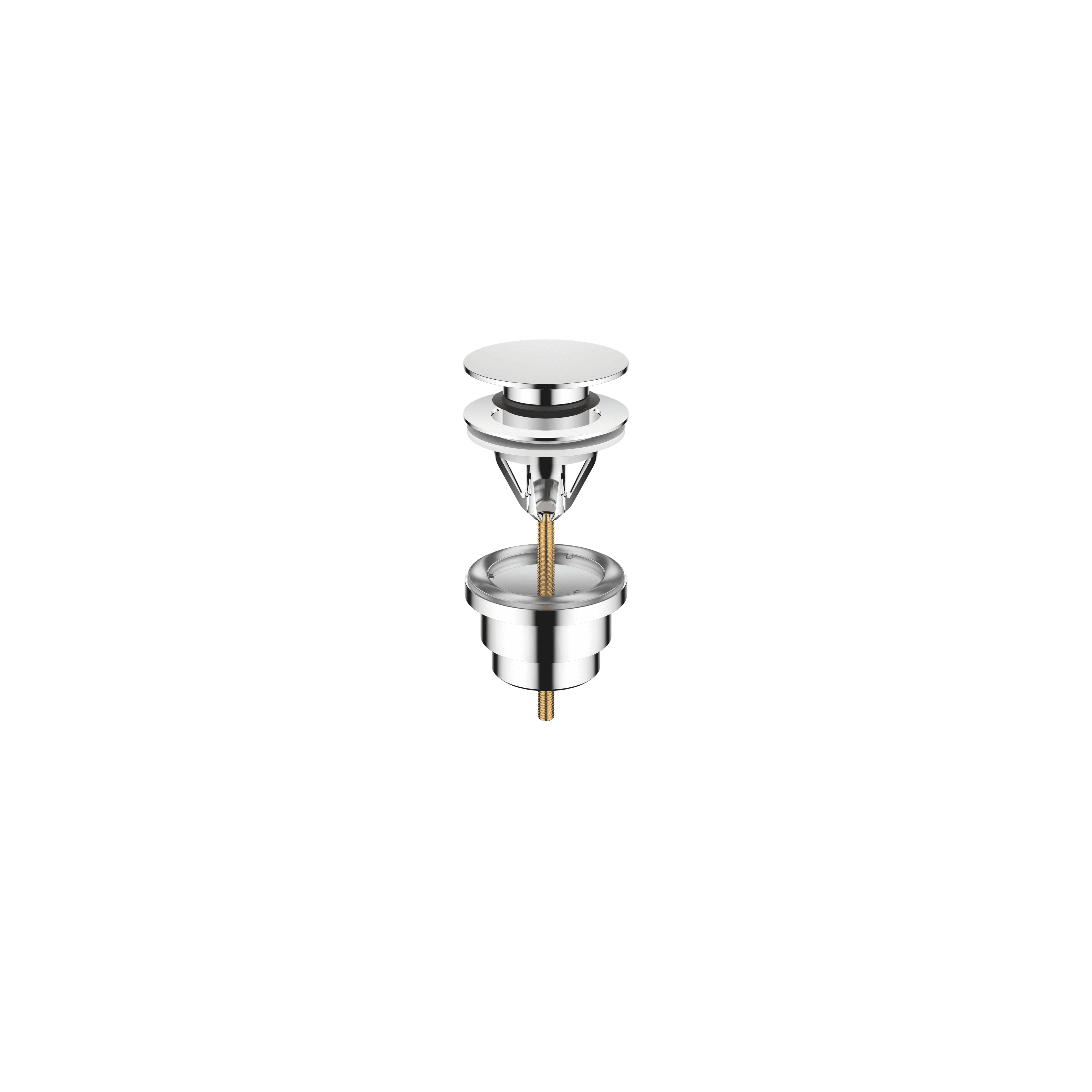 Basin Waste with push fastening 1 1/4"