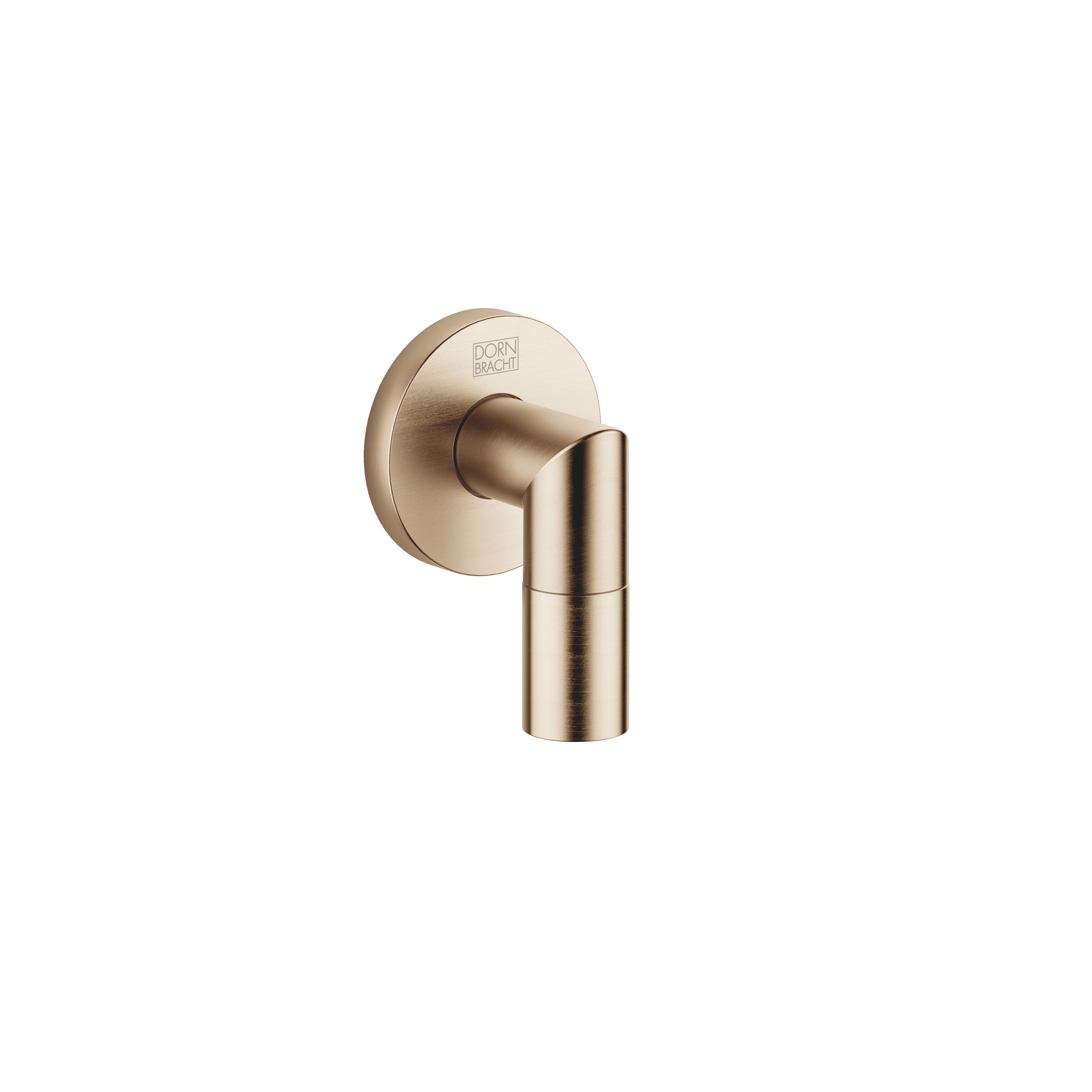 Wall elbow in Brushed Light Gold (PVD)