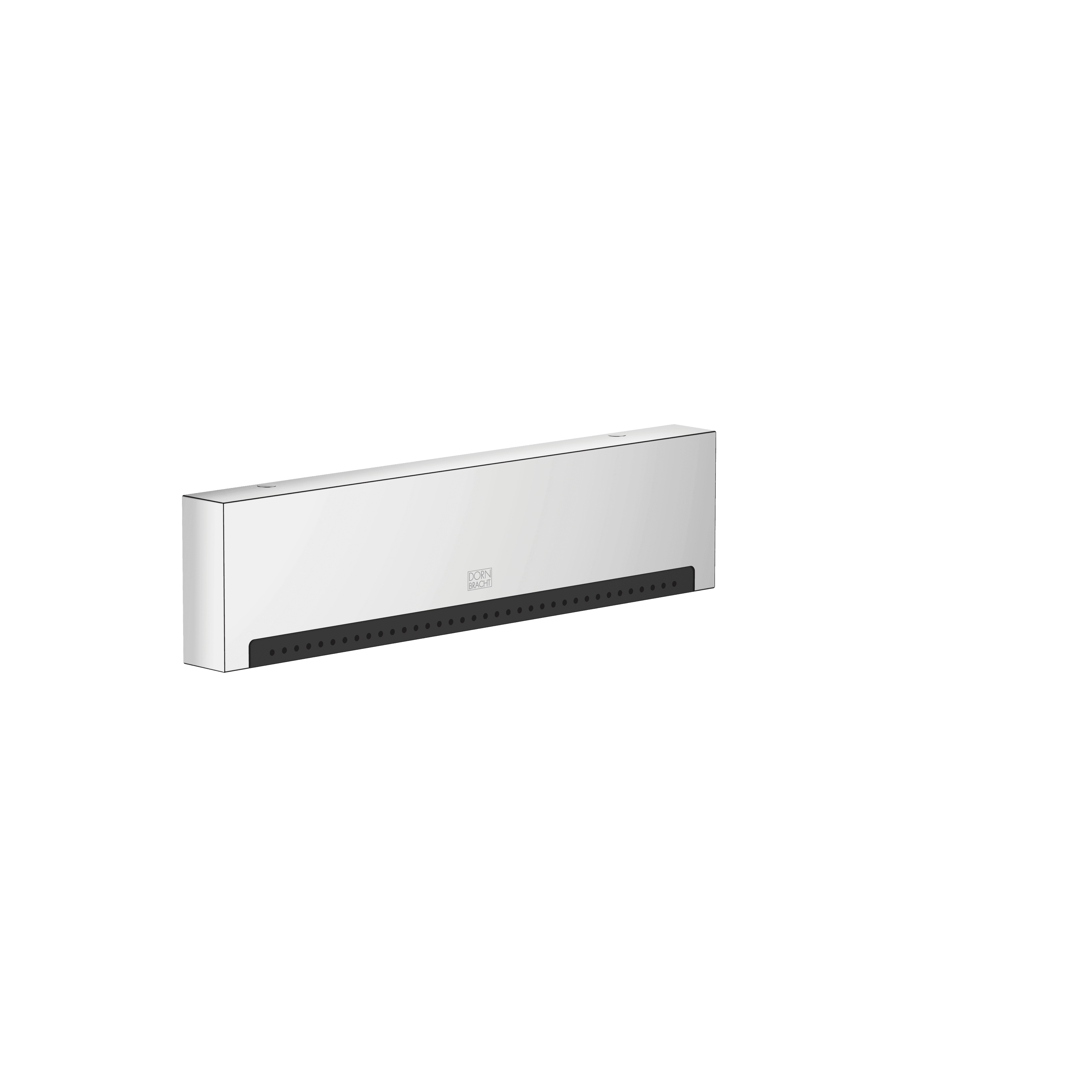 WATER FALL Cascade spout with individual jets for wall mounting in Chrome