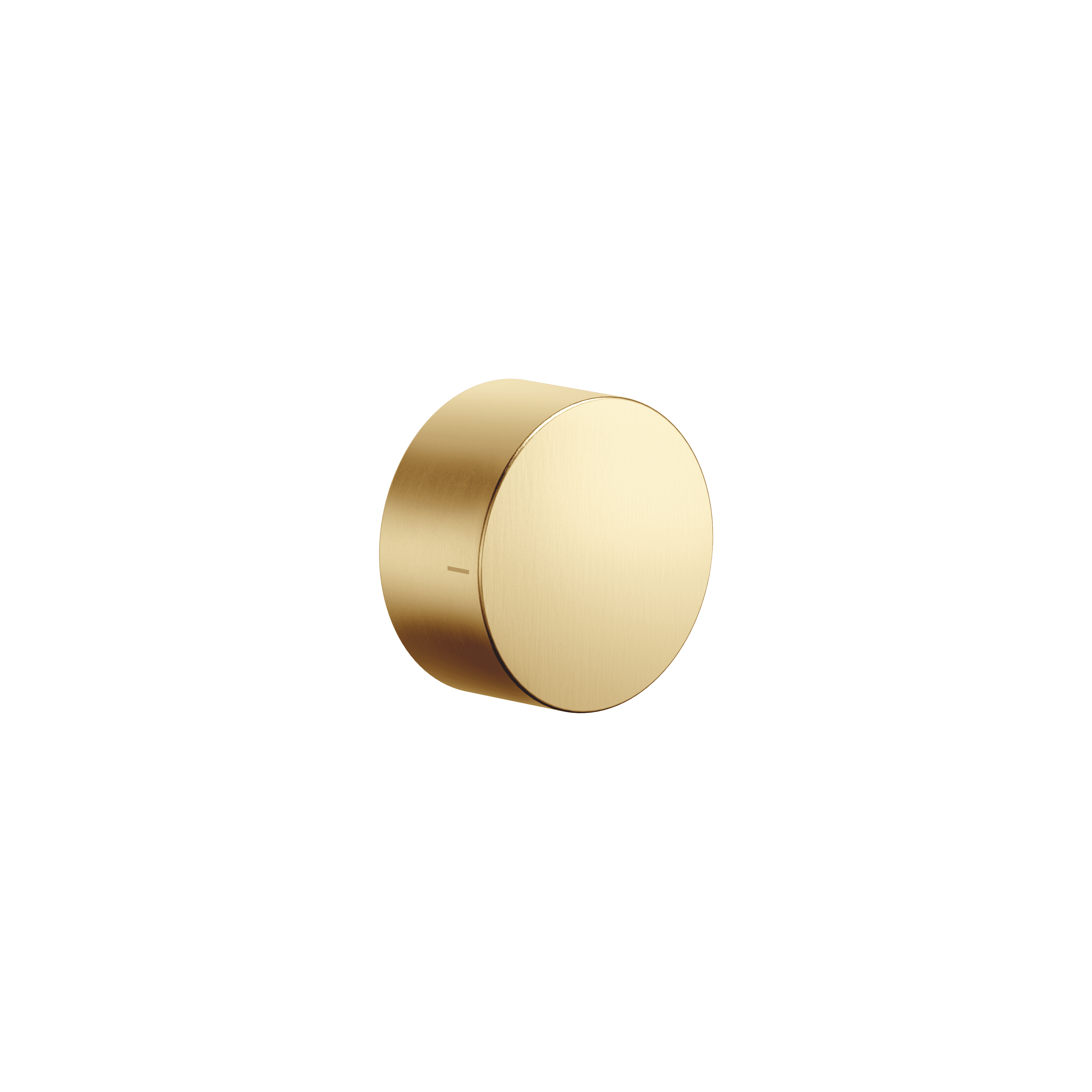Concealed two-way diverter in Brushed Durabrass (23kt Gold)