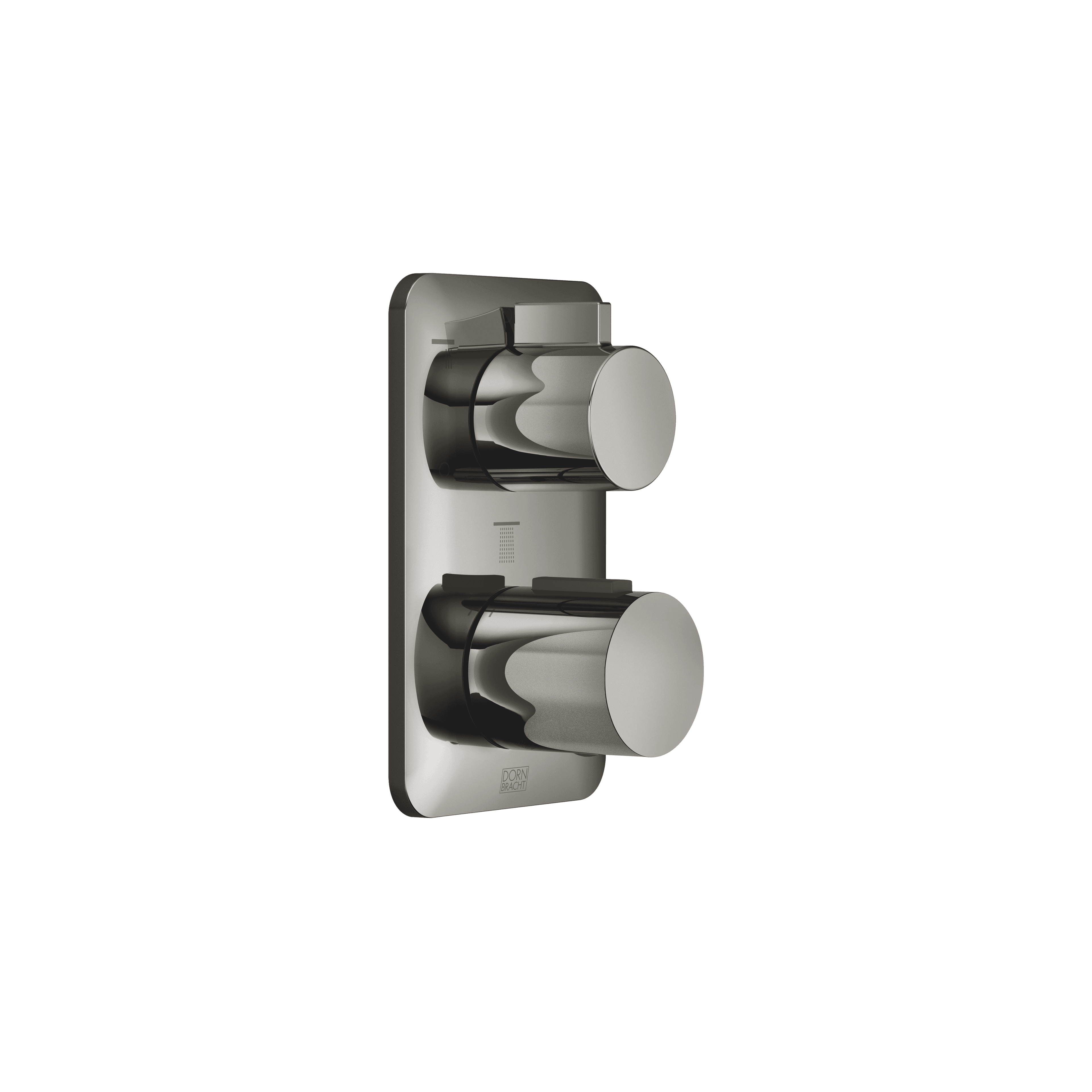 LISSÉ Concealed thermostat with three function volume control in Dark Chrome