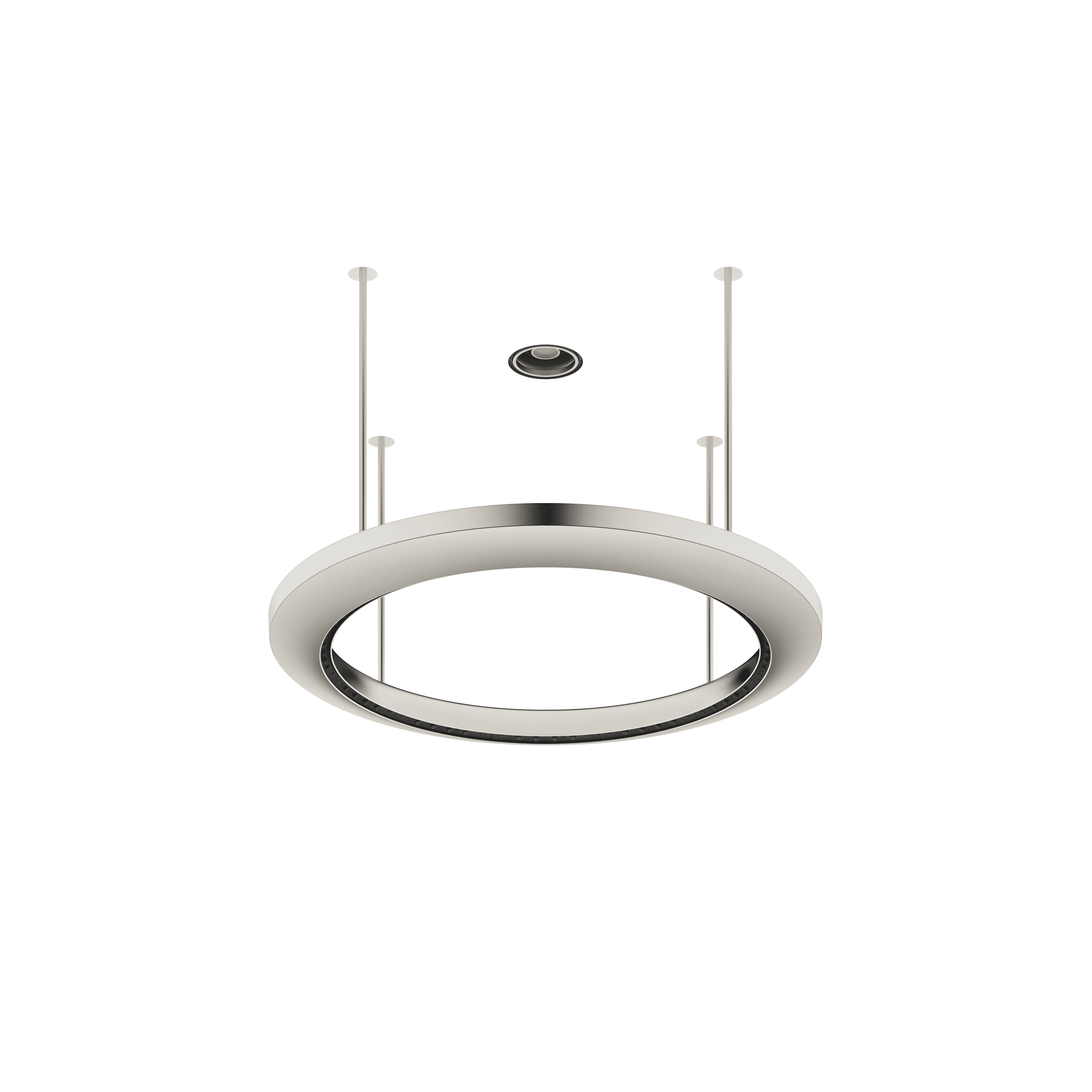 SERIES-VARIOUS AQUAHALO Rain panel in Brushed Platinum