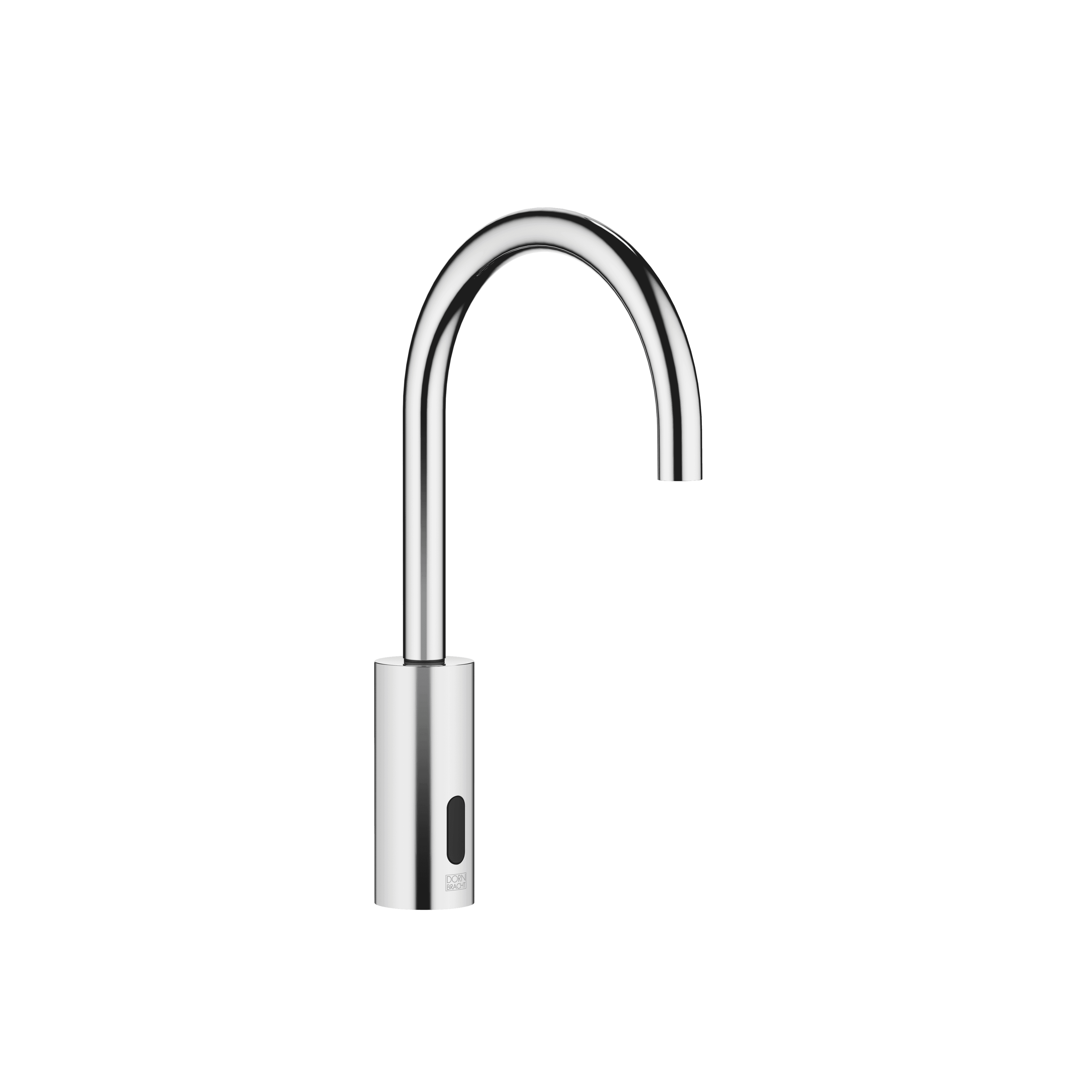 Touchfree Washstand fitting with electronic opening and closing function without pop-up waste