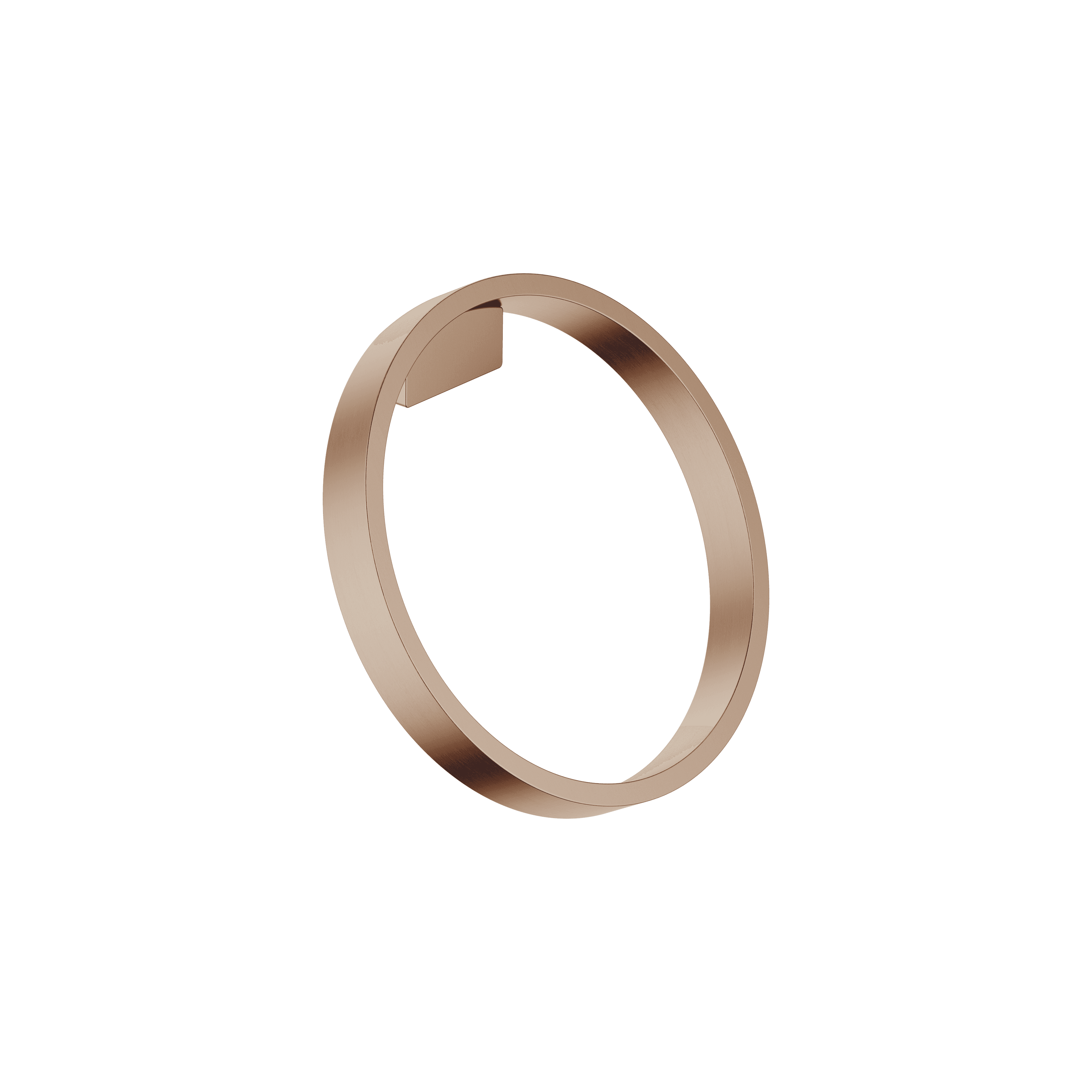 CYO Towel ring round in Brushed Bronze (PVD)