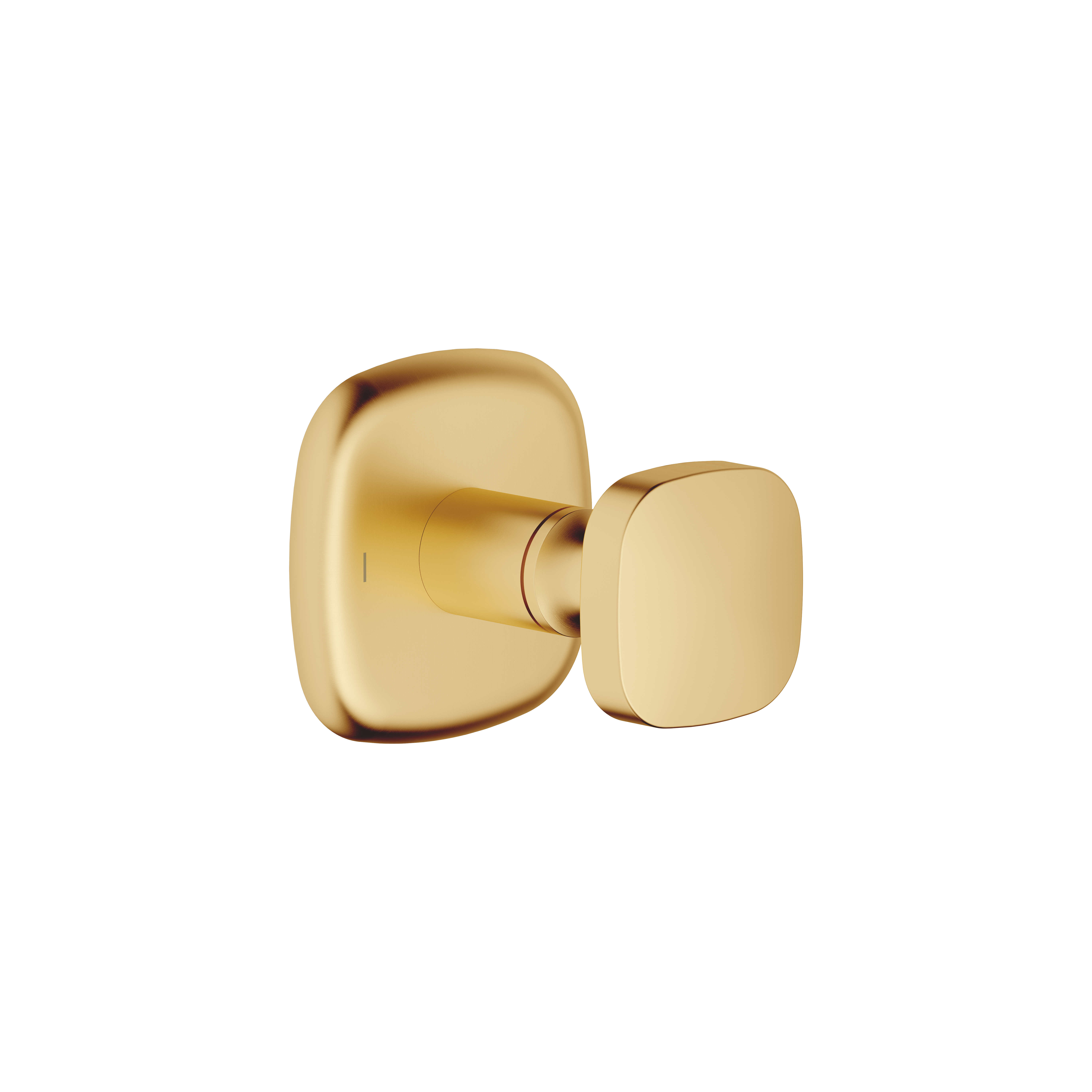 COYA Concealed two-way diverter in Brushed Durabrass (23kt Gold)